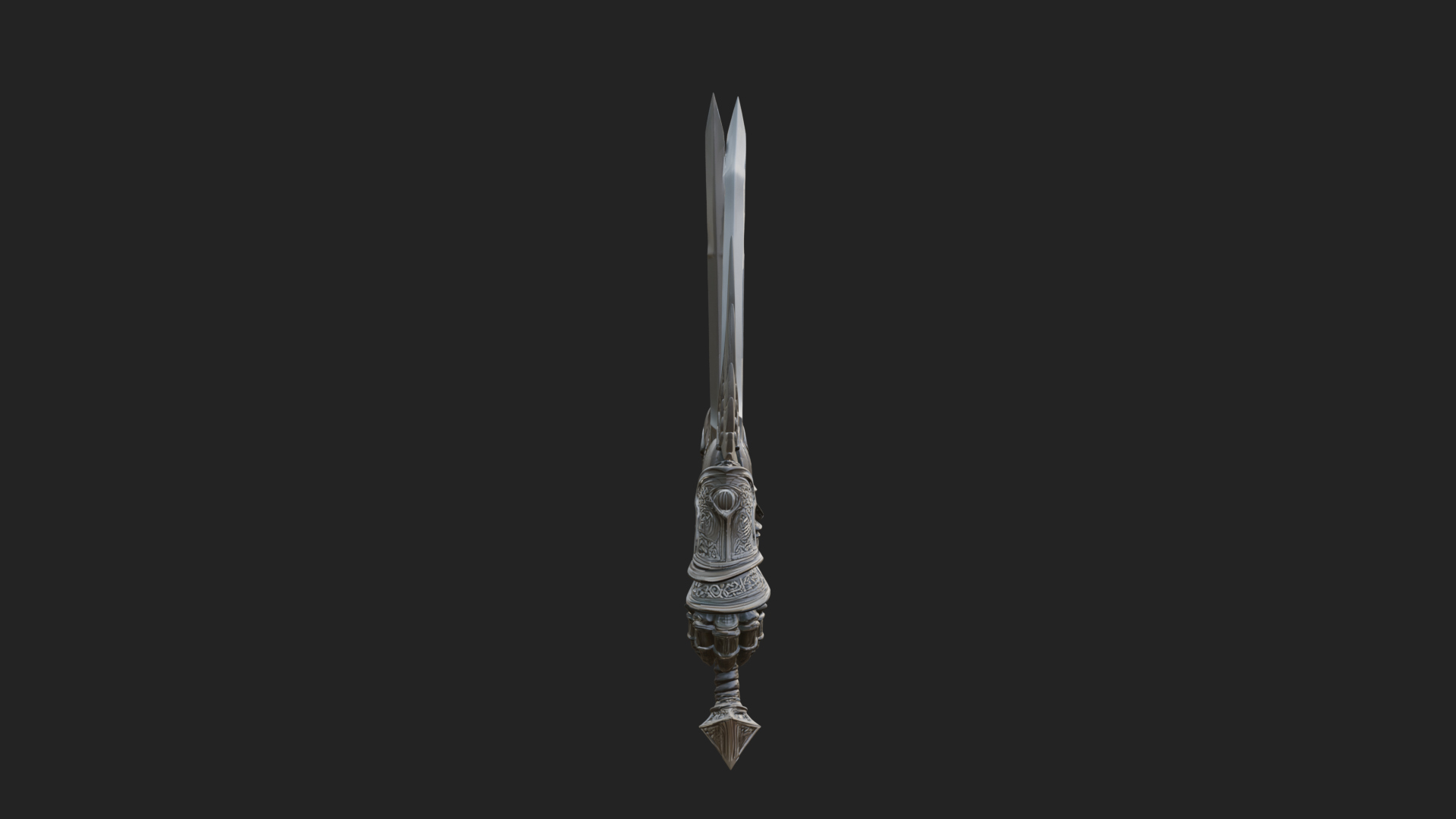 Angel Wing Greatsword Model Design 2 3D Print Model 3D Model