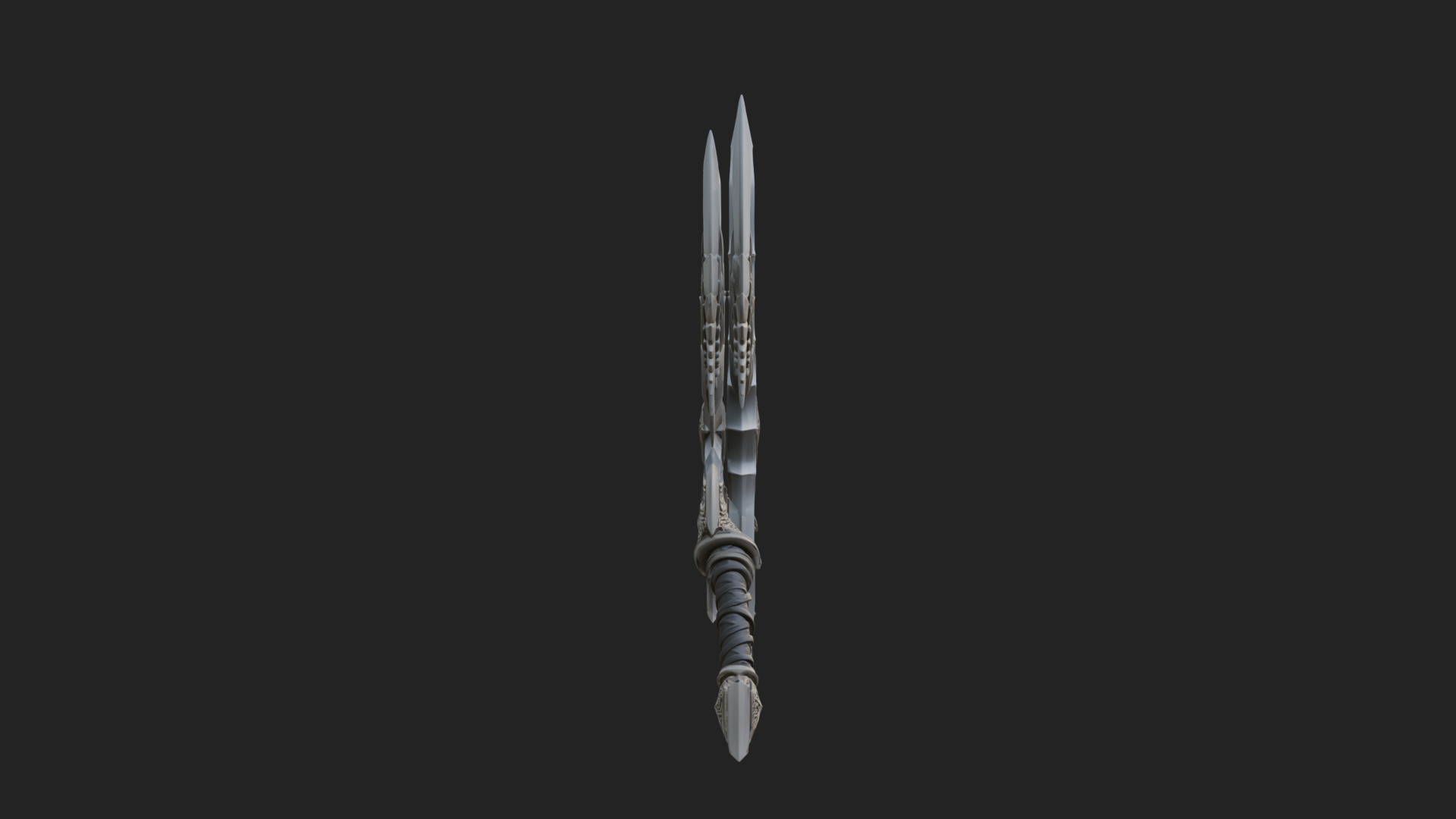 Angel Wing Greatsword Model Design 3 3D Print Model 3D Model