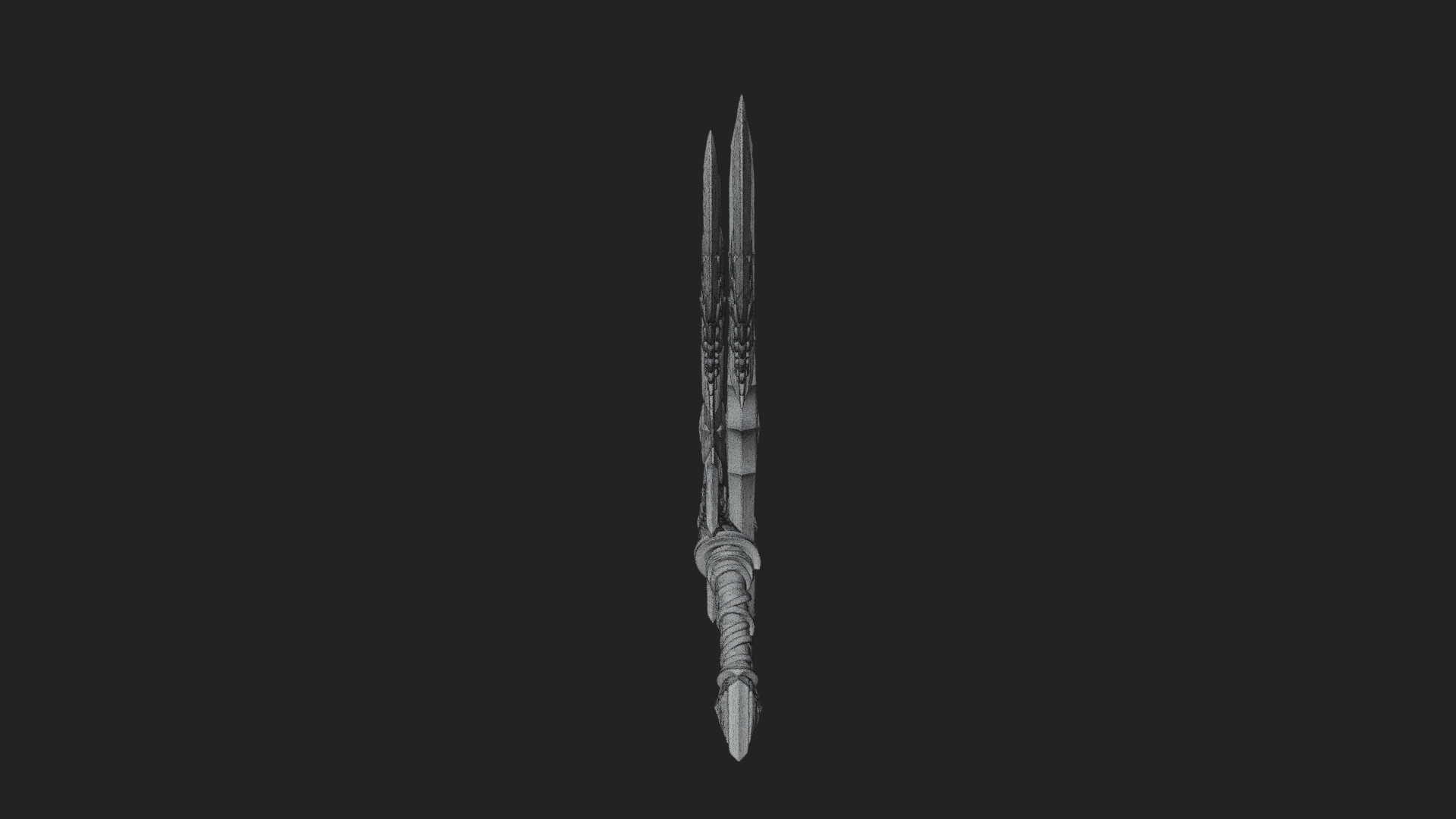 Angel Wing Greatsword Model Design 3 3D Print Model 3D Model