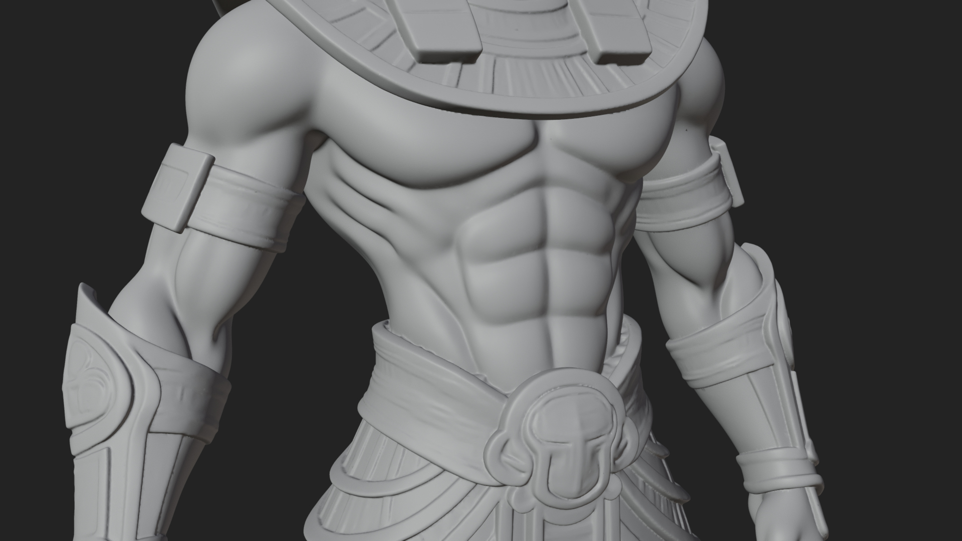 Anubis Egyptian God Statue Design 12 3D Print Model 3D Model