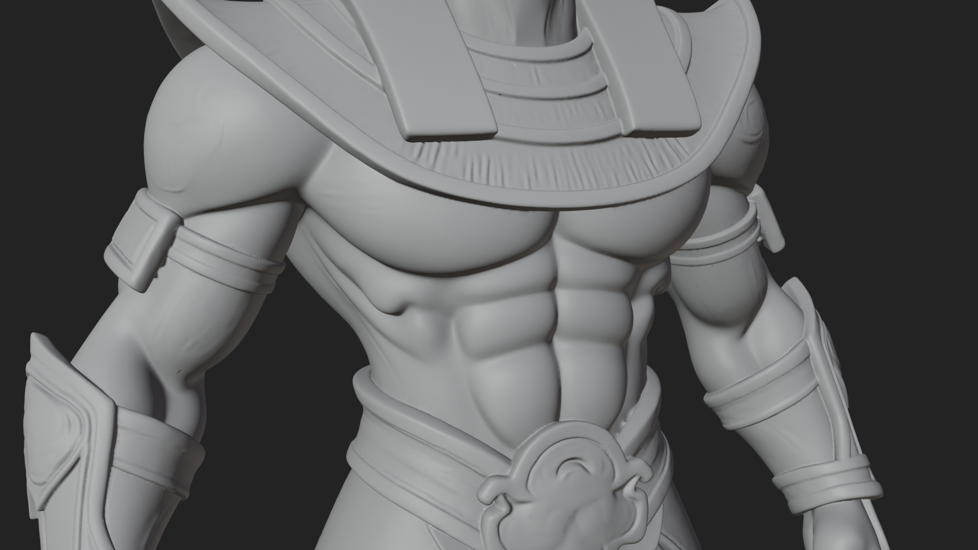 Anubis Egyptian God Statue Design 13 3D Print Model 3D Model