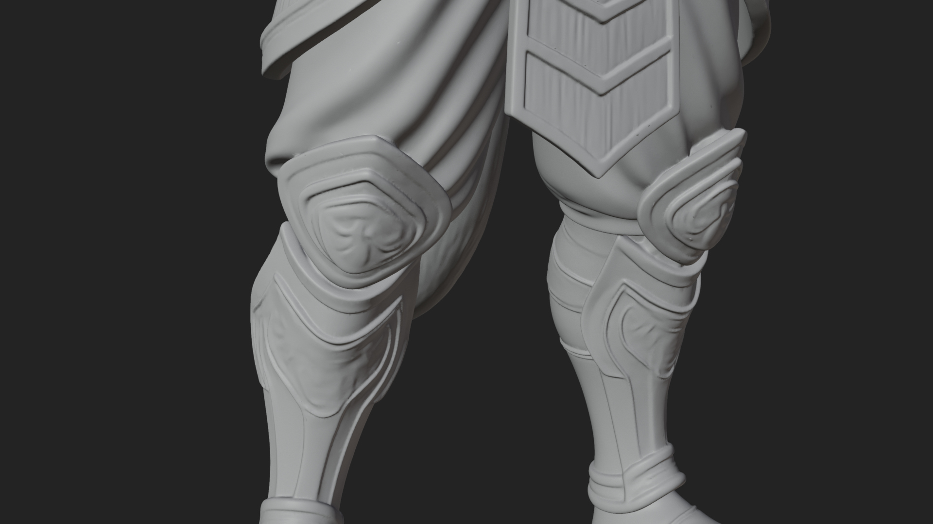 Anubis Egyptian God Statue Design 16 3D Print Model 3D Model