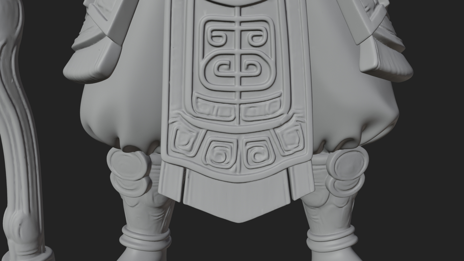 Anubis Egyptian God Statue Design 22 3D Print Model 3D Model