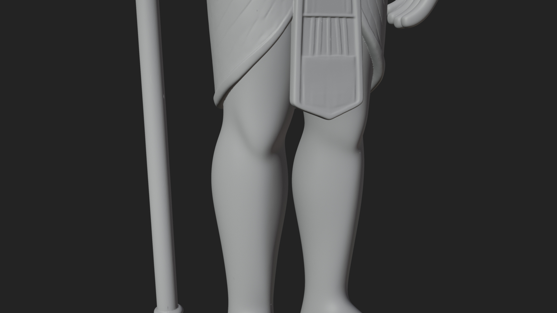 Anubis Egyptian God Statue Design 28 3D Print Model 3D Model