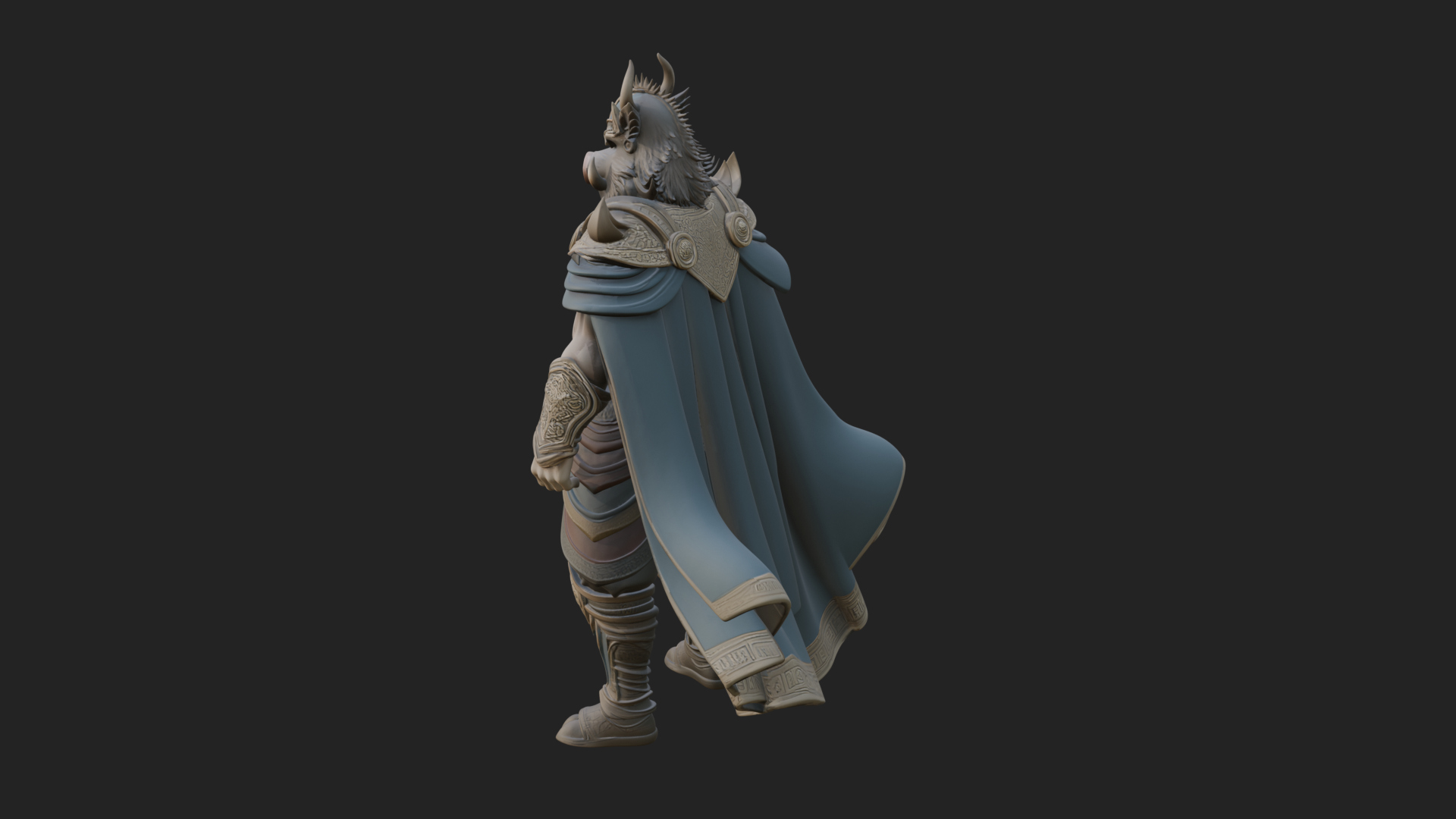 Anubis Egyptian God Statue Design 30 3D Print Model 3D Model