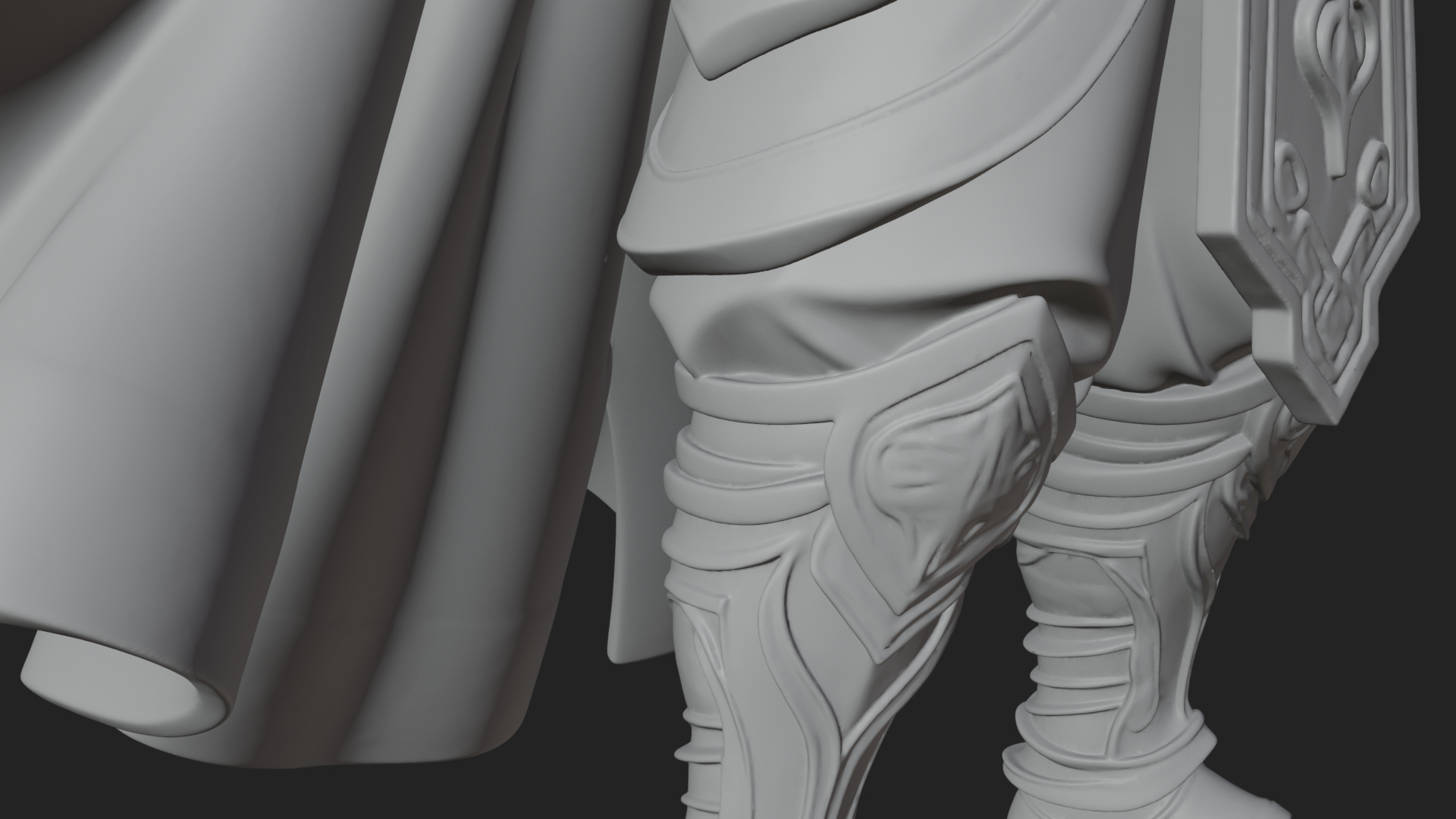 Anubis Egyptian God Statue Design 30 3D Print Model 3D Model