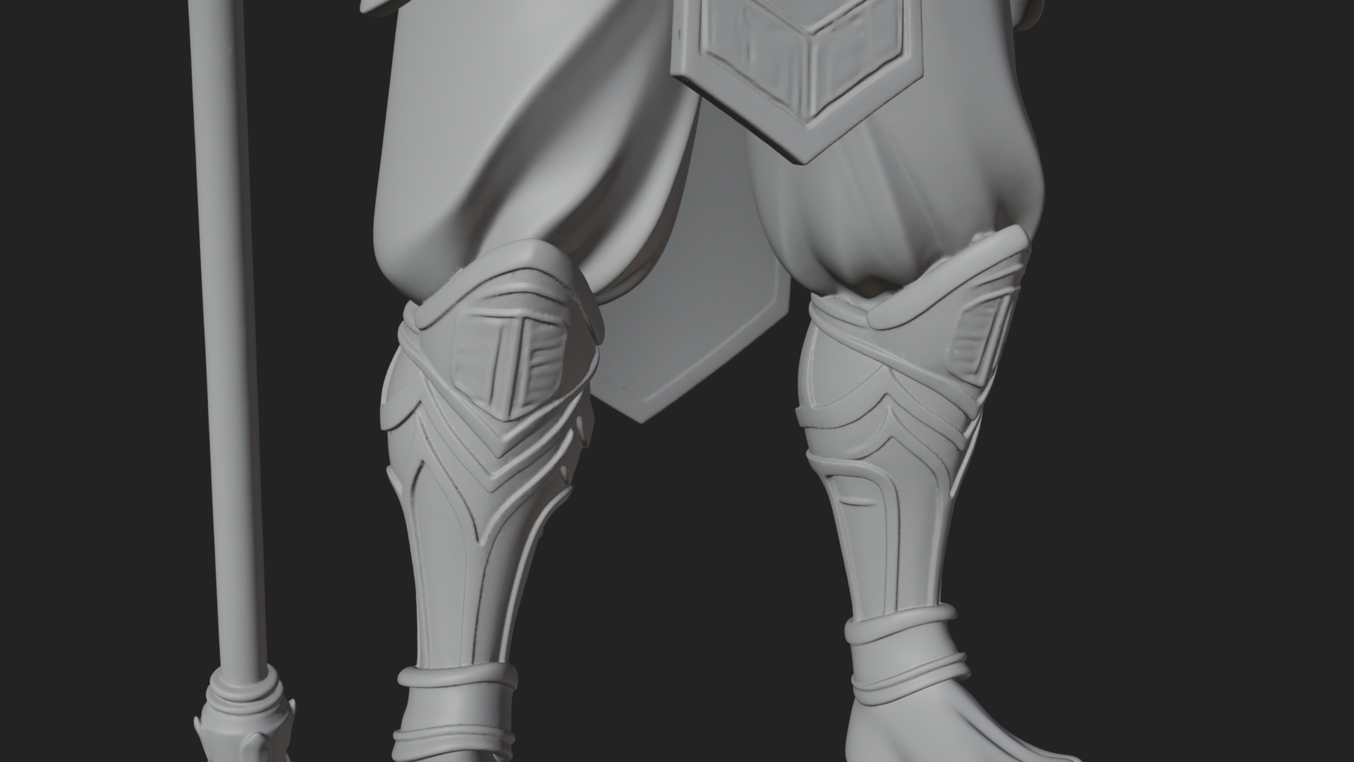 Anubis Egyptian God Statue Design 31 3D Print Model 3D Model