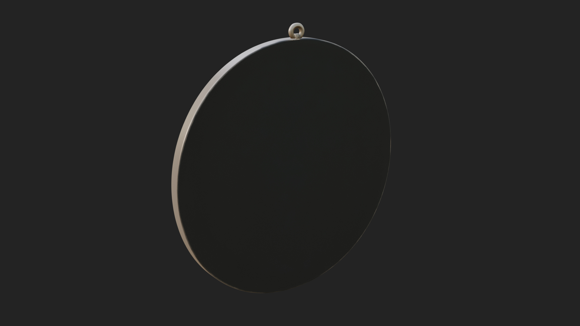 Aquarius Water Bearer Oval Plaque Design 1 3D Print Model 3D Model