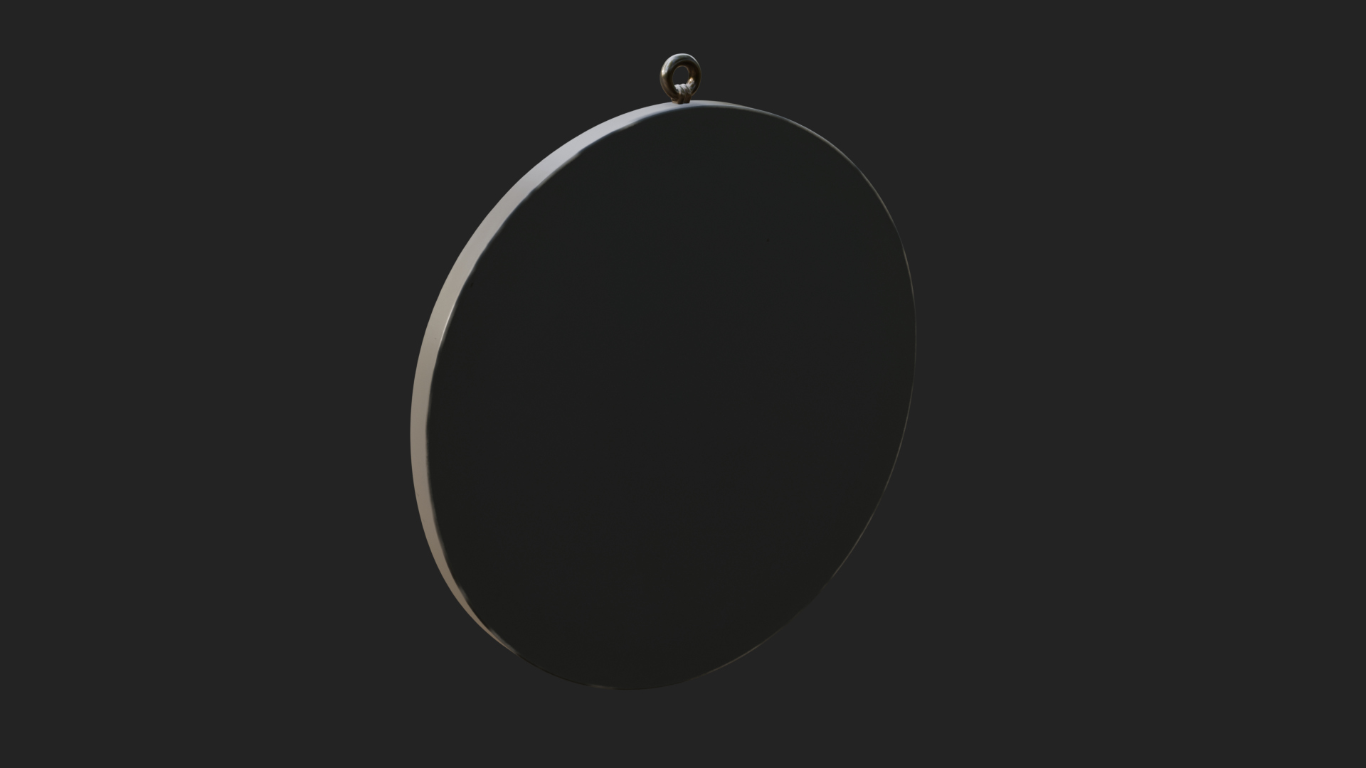 Aquarius Water Bearer Oval Plaque Design 2 3D Print Model 3D Model