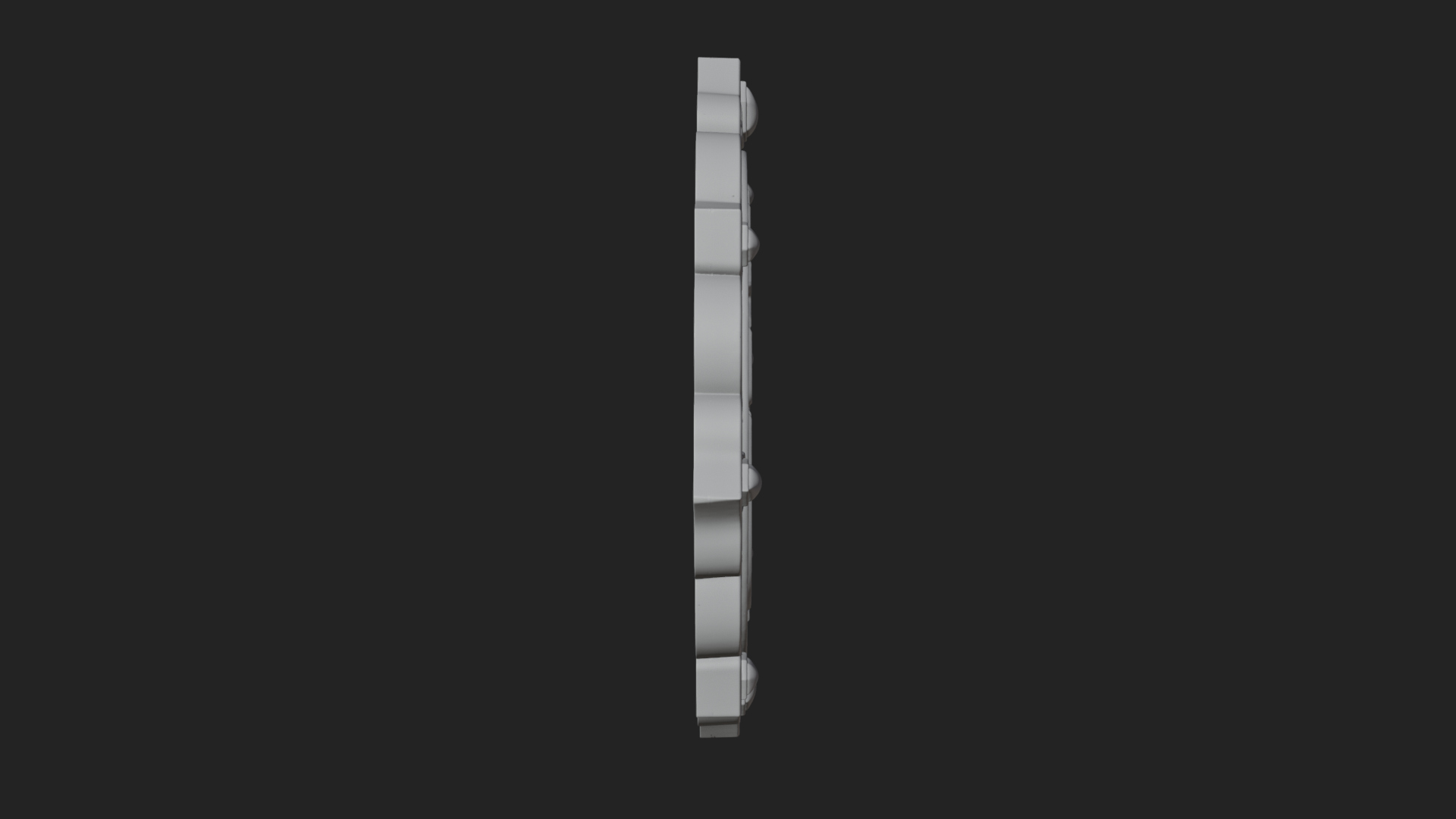 Arabic Calligraphy Wall Plaque Design 2 3D Print Model 3D Model