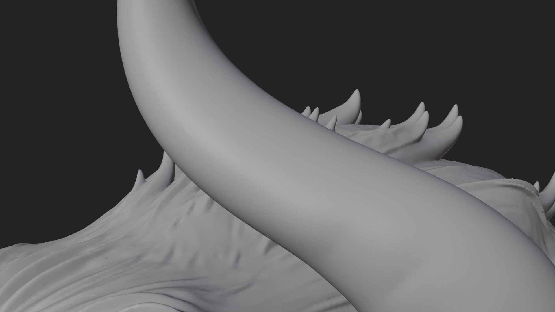 Armored Bull Beast Statue Design 1 3D Print Model 3D Model