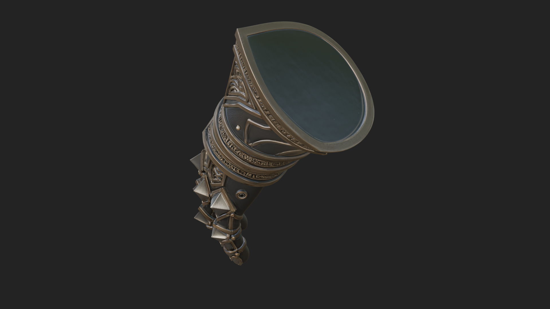 Armored Gauntlet Arm Model Design 3 3D Print Model 3D Model