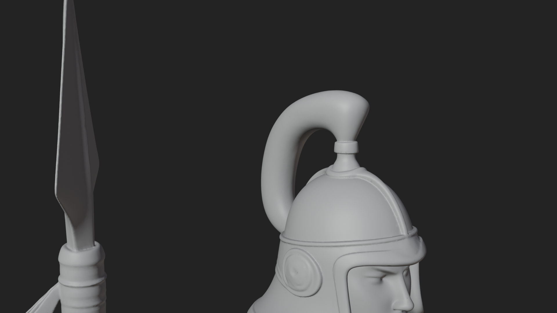 Armored Knight Statue Design 15 3D Print Model 3D Model