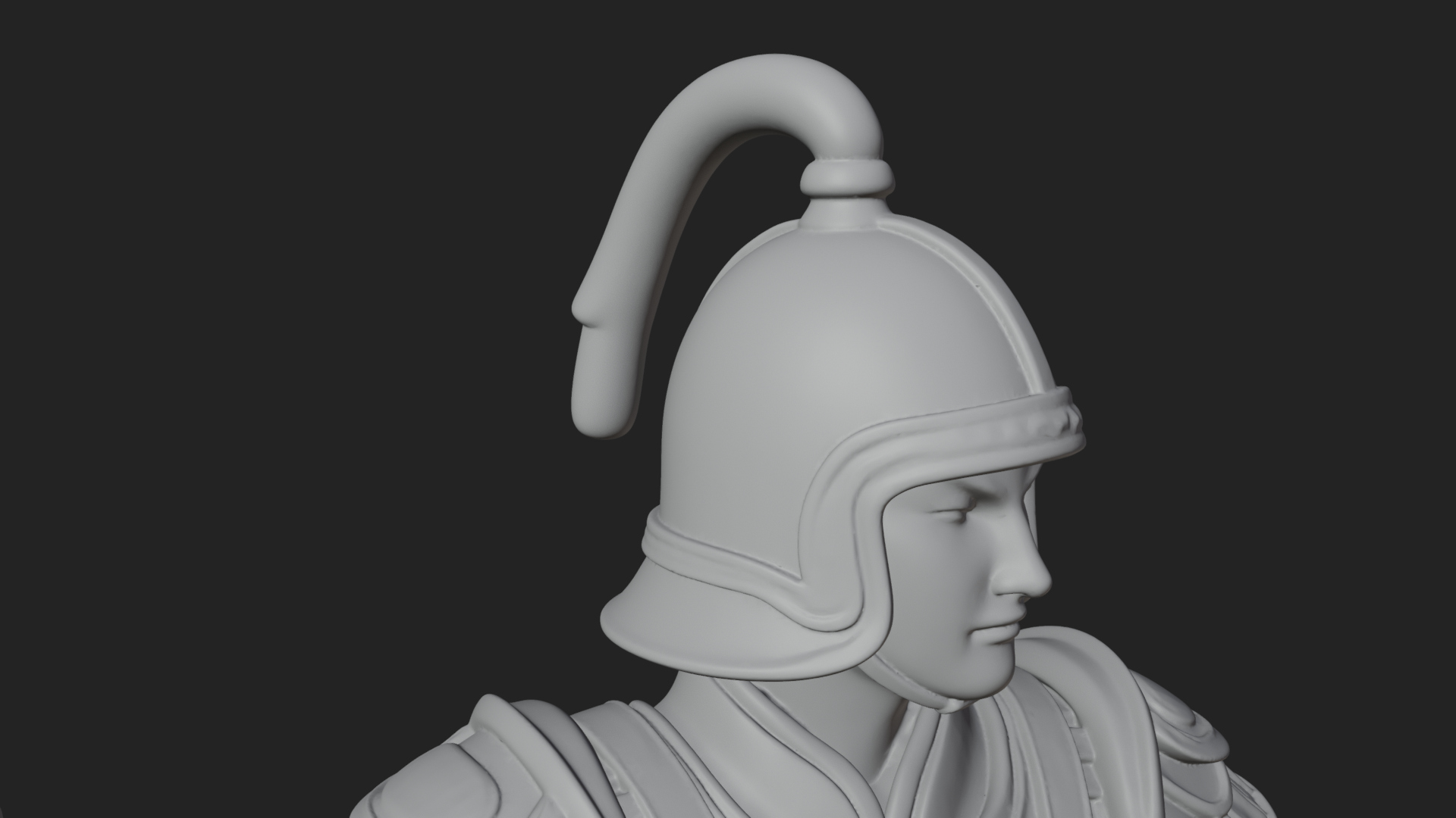 Armored Knight Statue Design 17 3D Print Model 3D Model