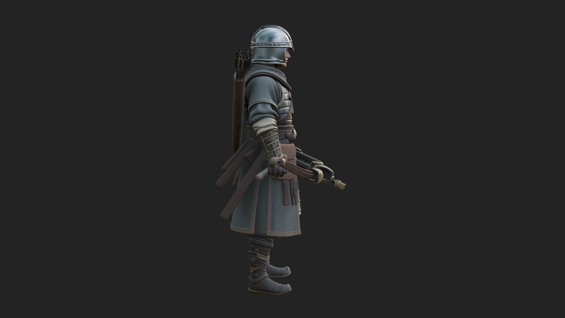 Armored Knight Statue Design 19 3D Print Model 3D Model