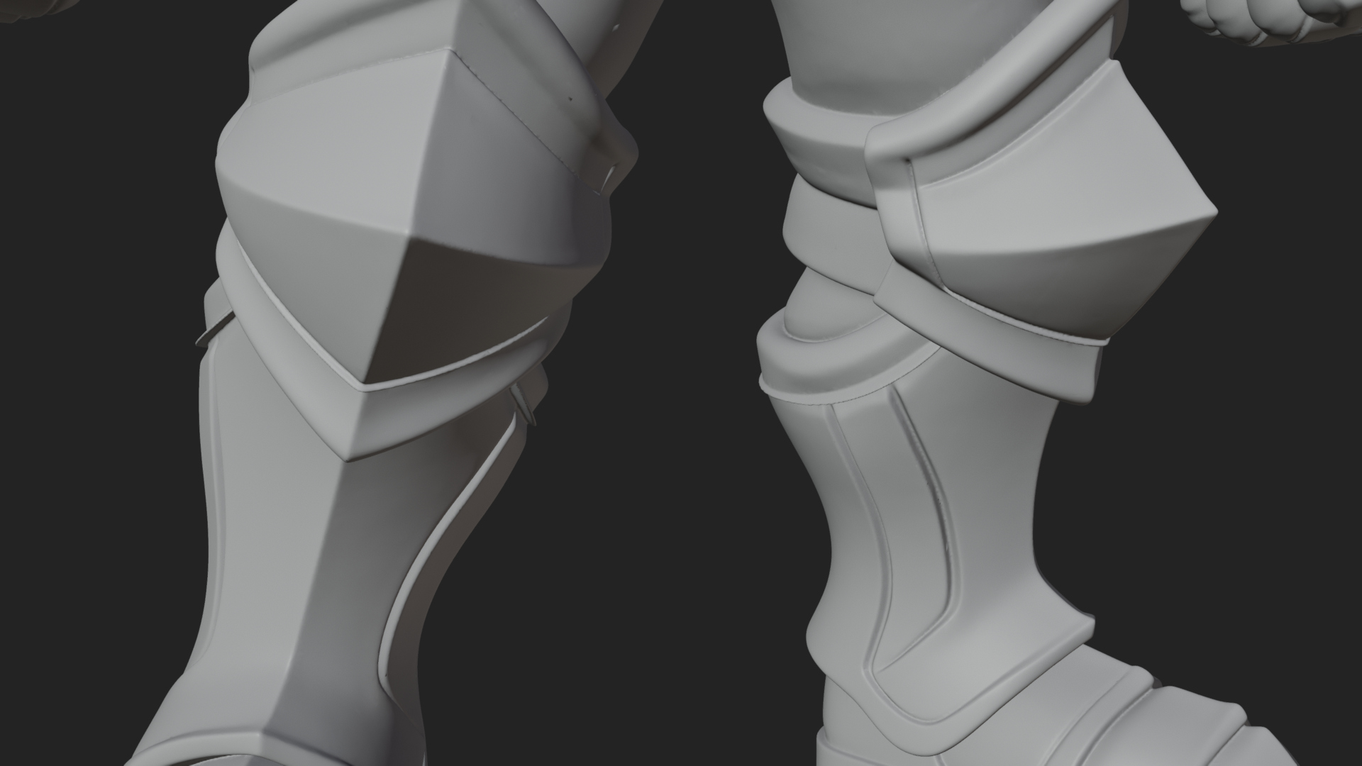 Armored Knight Statue Design 25 3D Print Model 3D Model