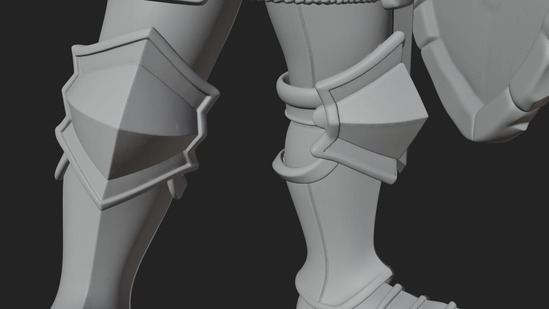 Armored Knight Statue Design 26 3D Print Model 3D Model