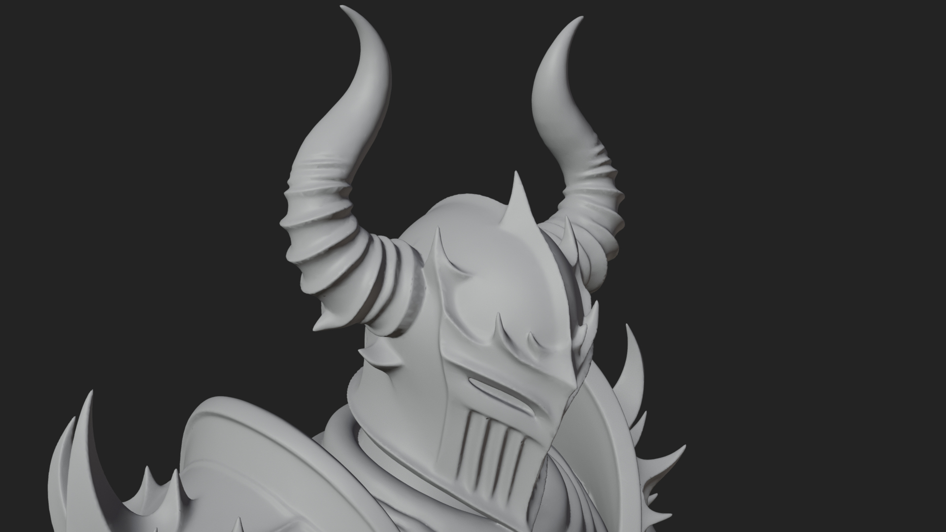 Armored Knight Statue Design 28 3D Print Model 3D Model