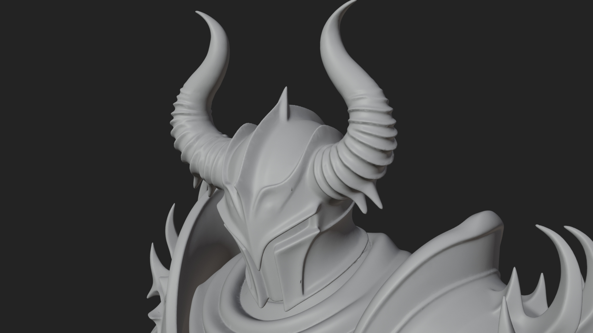 Armored Knight Statue Design 29 3D Print Model 3D Model