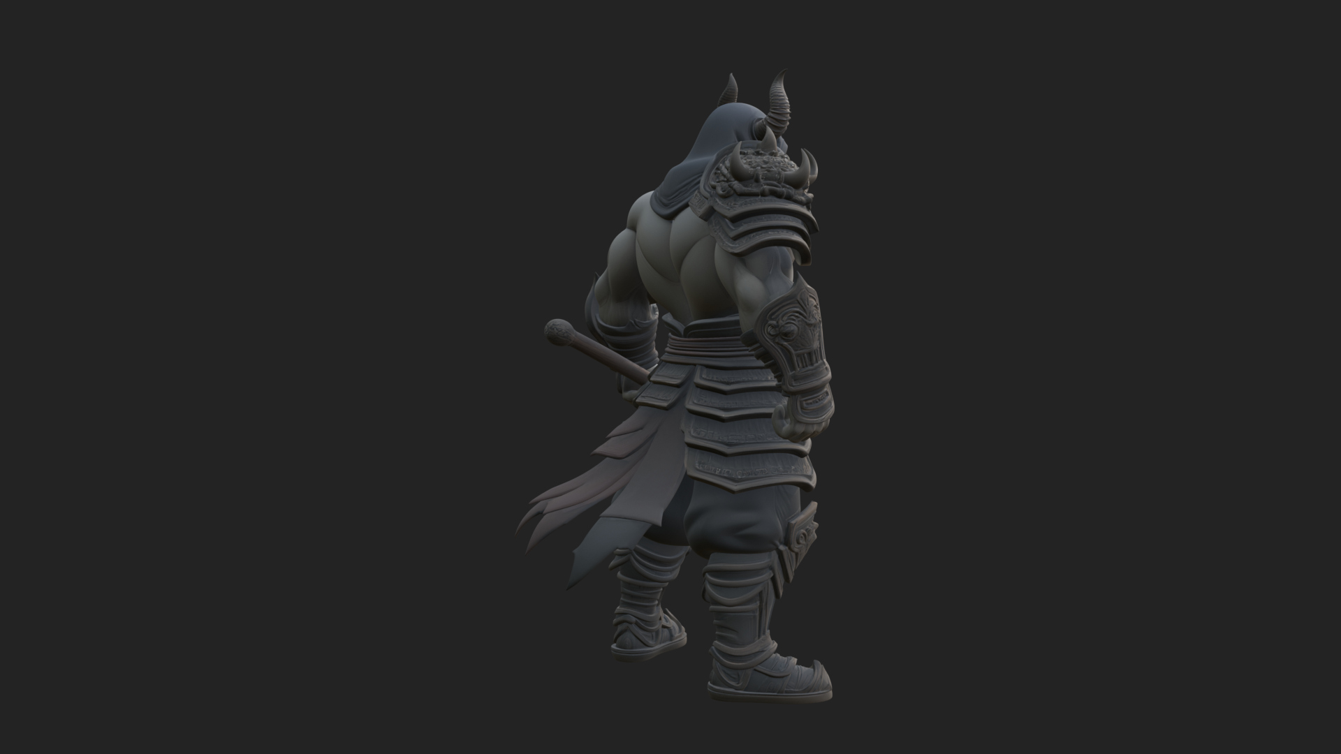 Armored Knight Statue Design 30 3D Print Model 3D Model