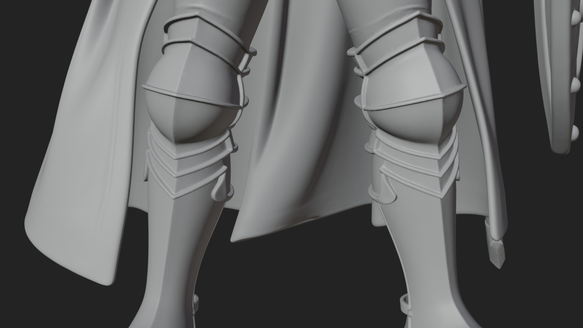 Armored Knight Statue Design 32 3D Print Model 3D Model