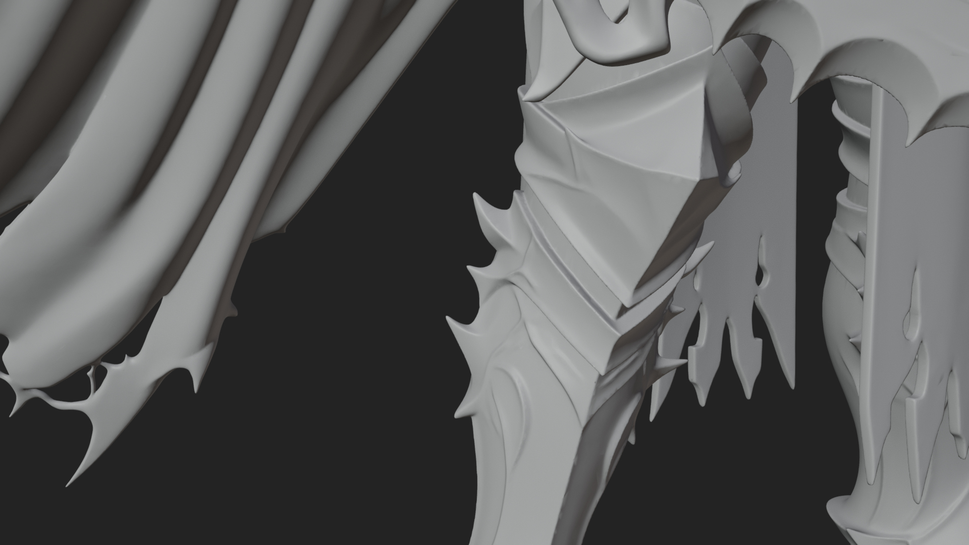 Armored Knight Statue Design 33 3D Print Model 3D Model