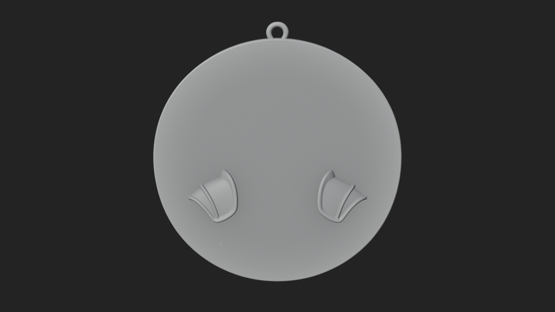 Armored Maiden Oval Plaque Design 2 3D Print Model 3D Model