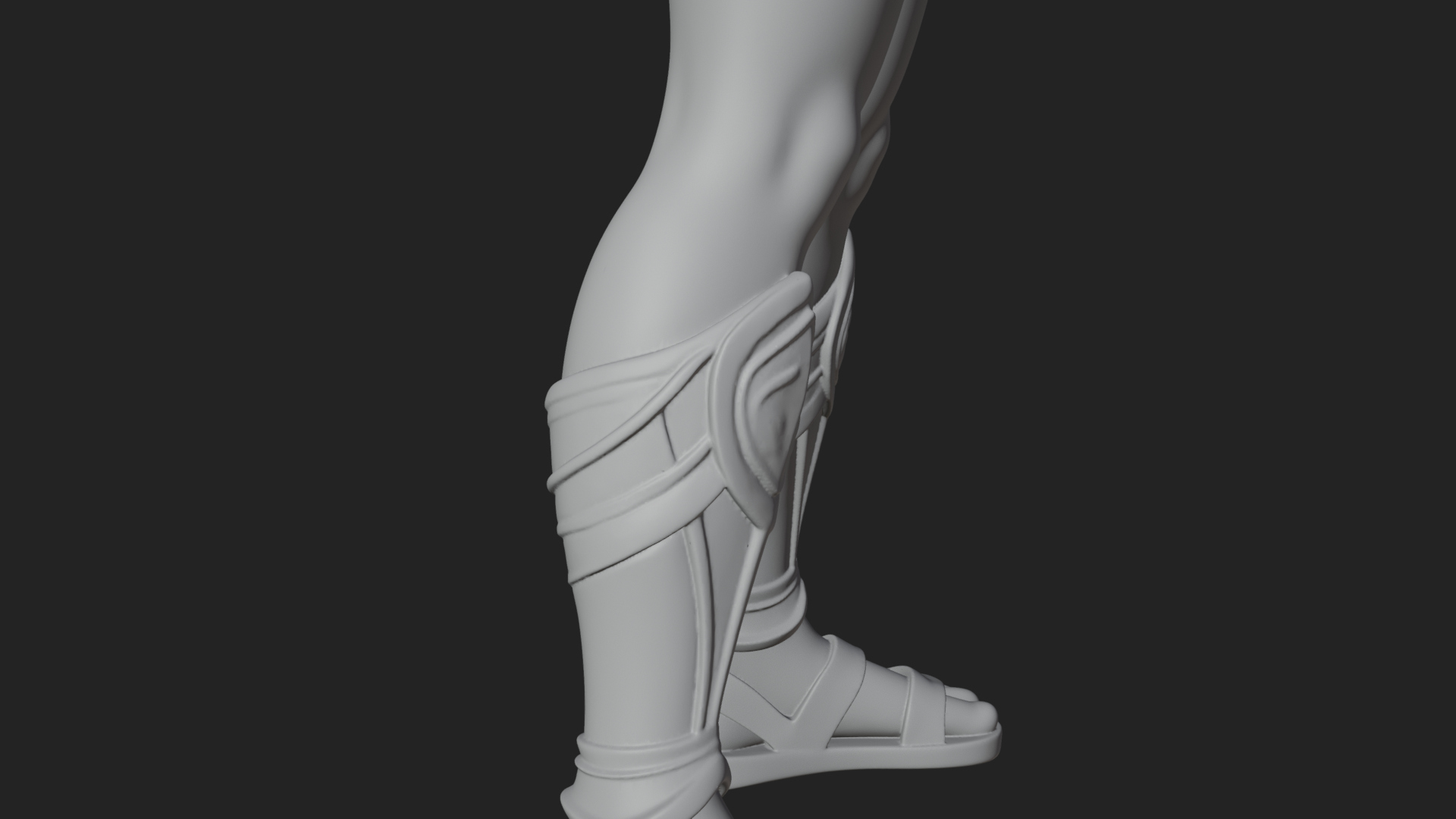 Artemis the Archer Statue Design 5 3D Print Model 3D Model
