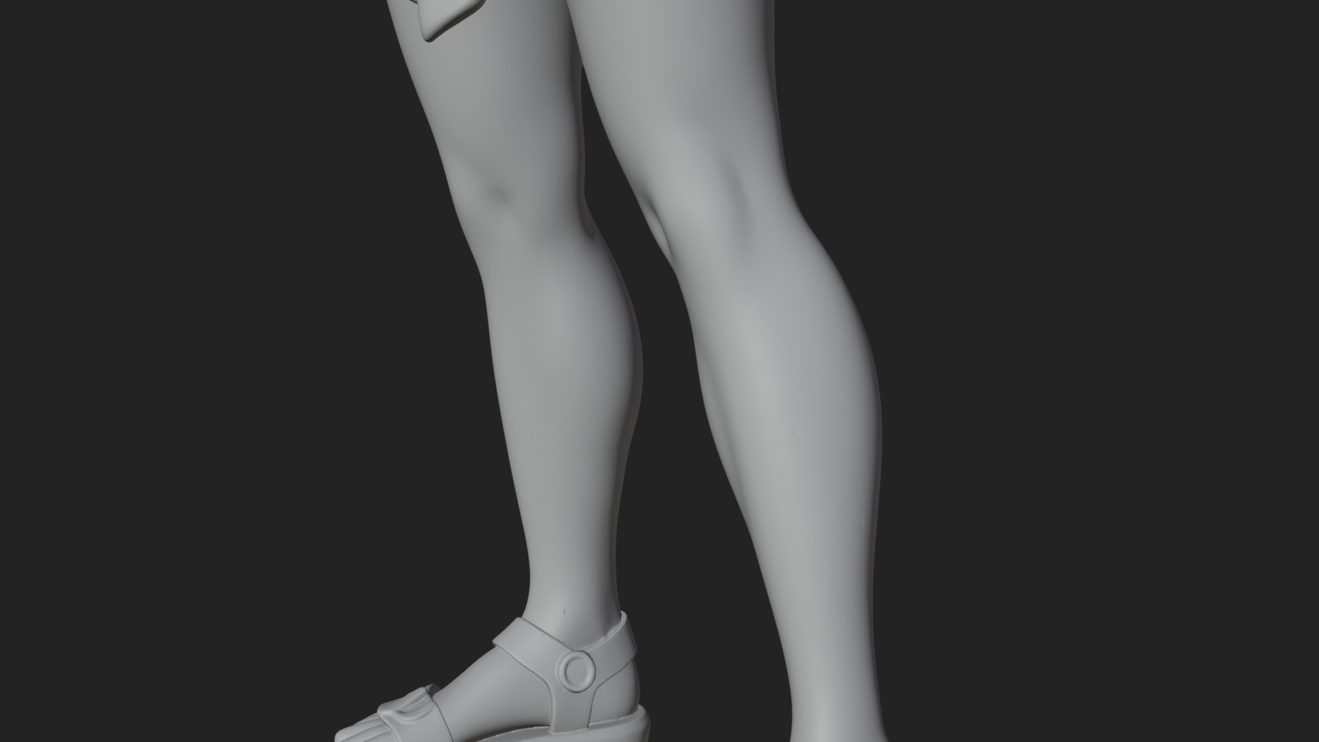 Artemis the Archer Statue Design 6 3D Print Model 3D Model
