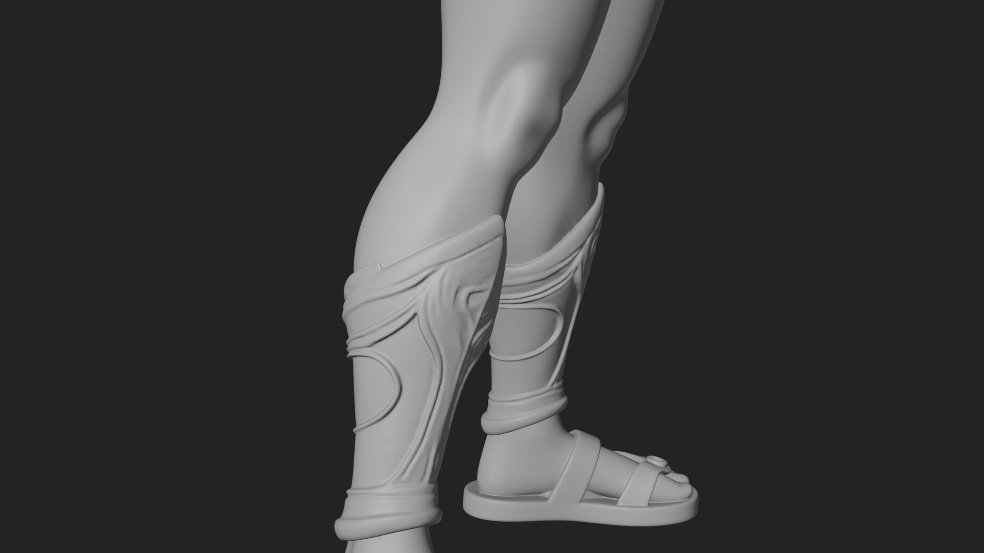 Artemis the Archer Statue Design 7 3D Print Model 3D Model