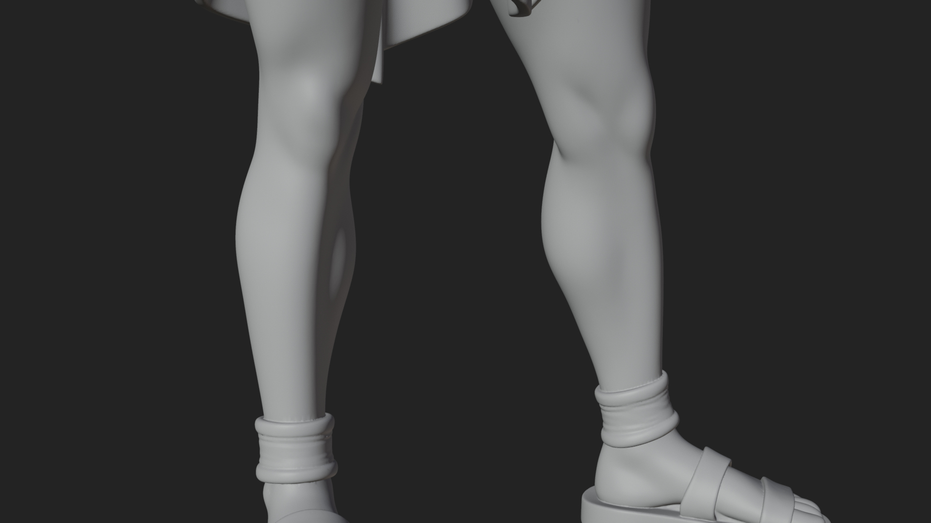 Artemis the Archer Statue Design 8 3D Print Model 3D Model