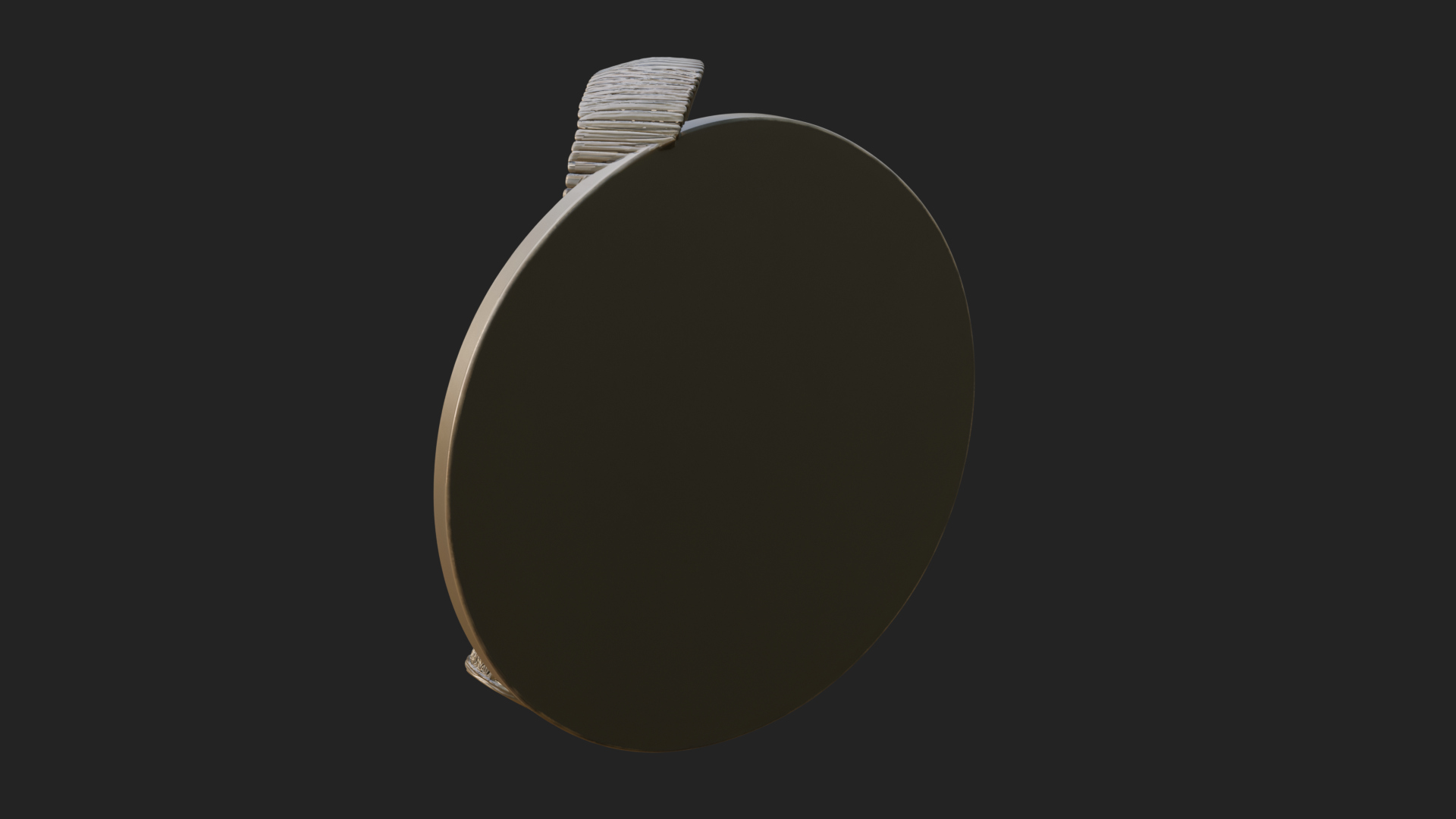 Athena with Owl Oval Plaque Design 4 3D Print Model 3D Model