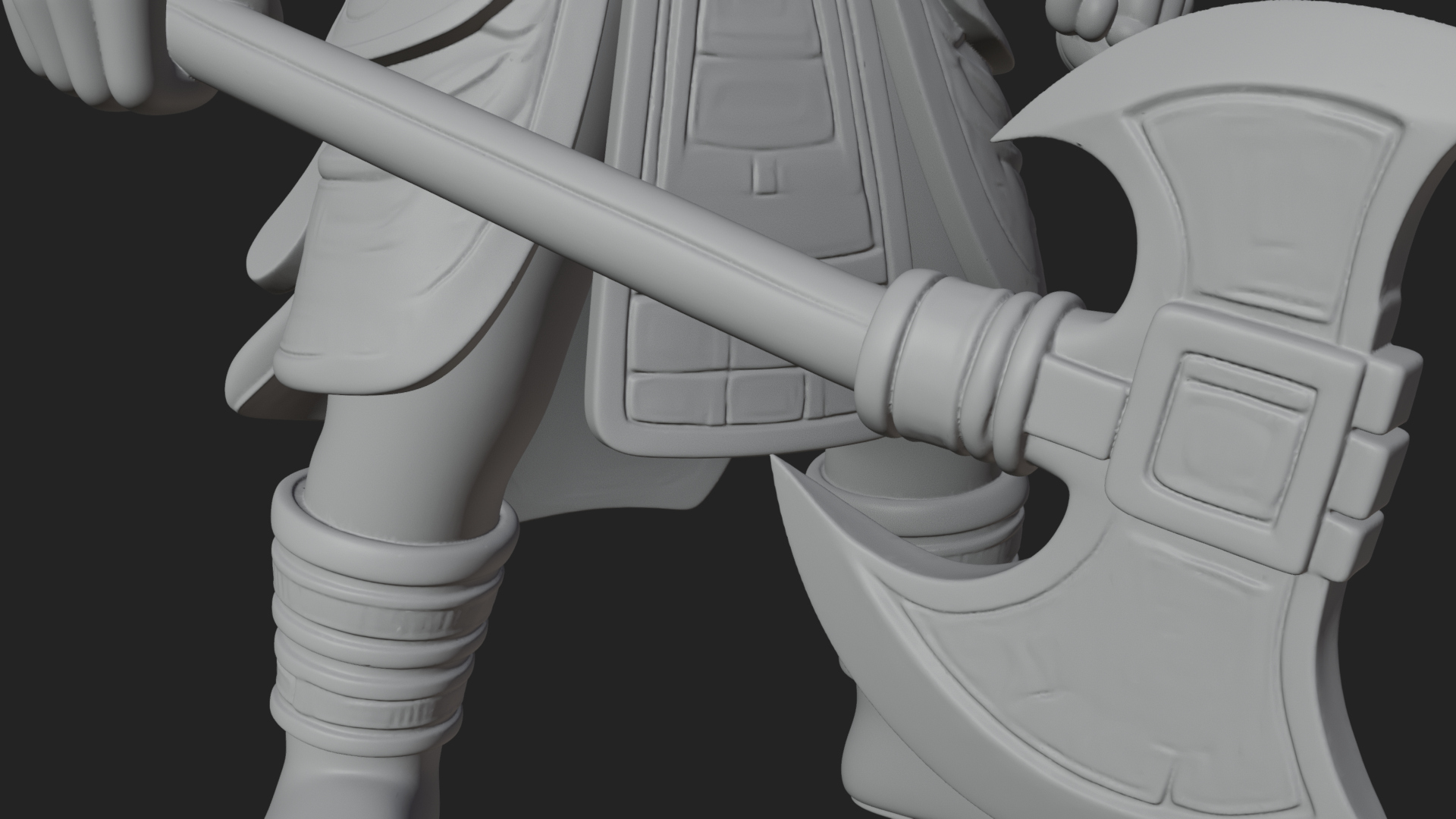 Aztec Feathered Noble Statue Design 20 3D Print Model 3D Model