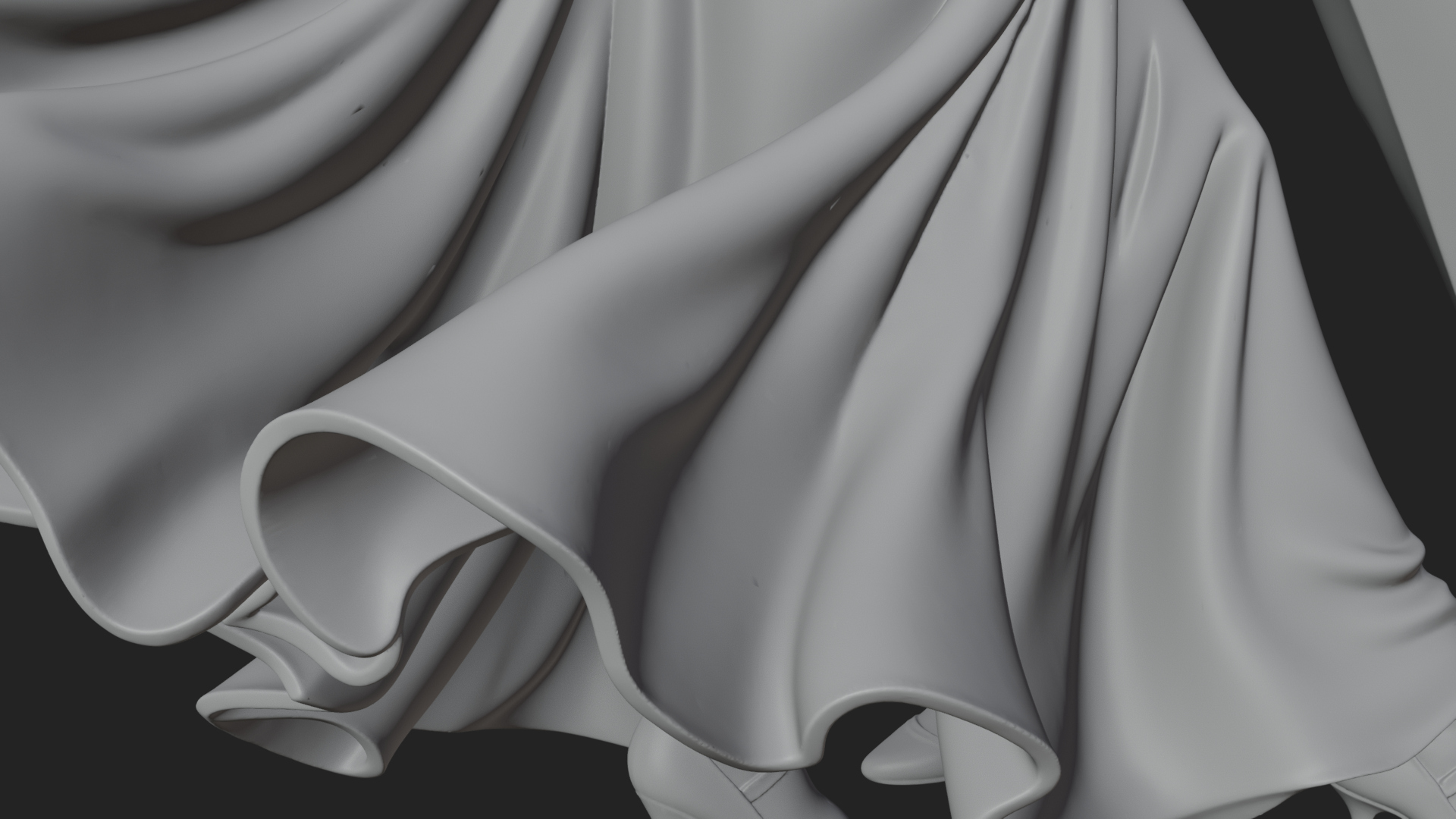 Ballroom Dancing Couple Statue Design 4 3D Print Model 3D Model