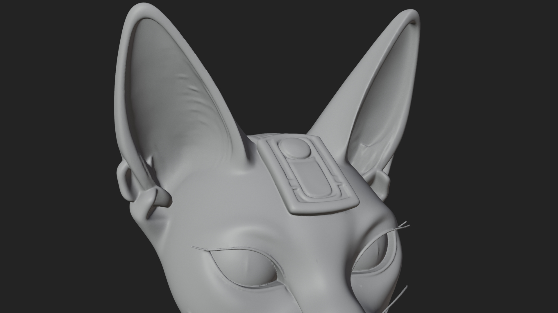 Bastet Cat Goddess Statue Design 1 3D Print Model 3D Model