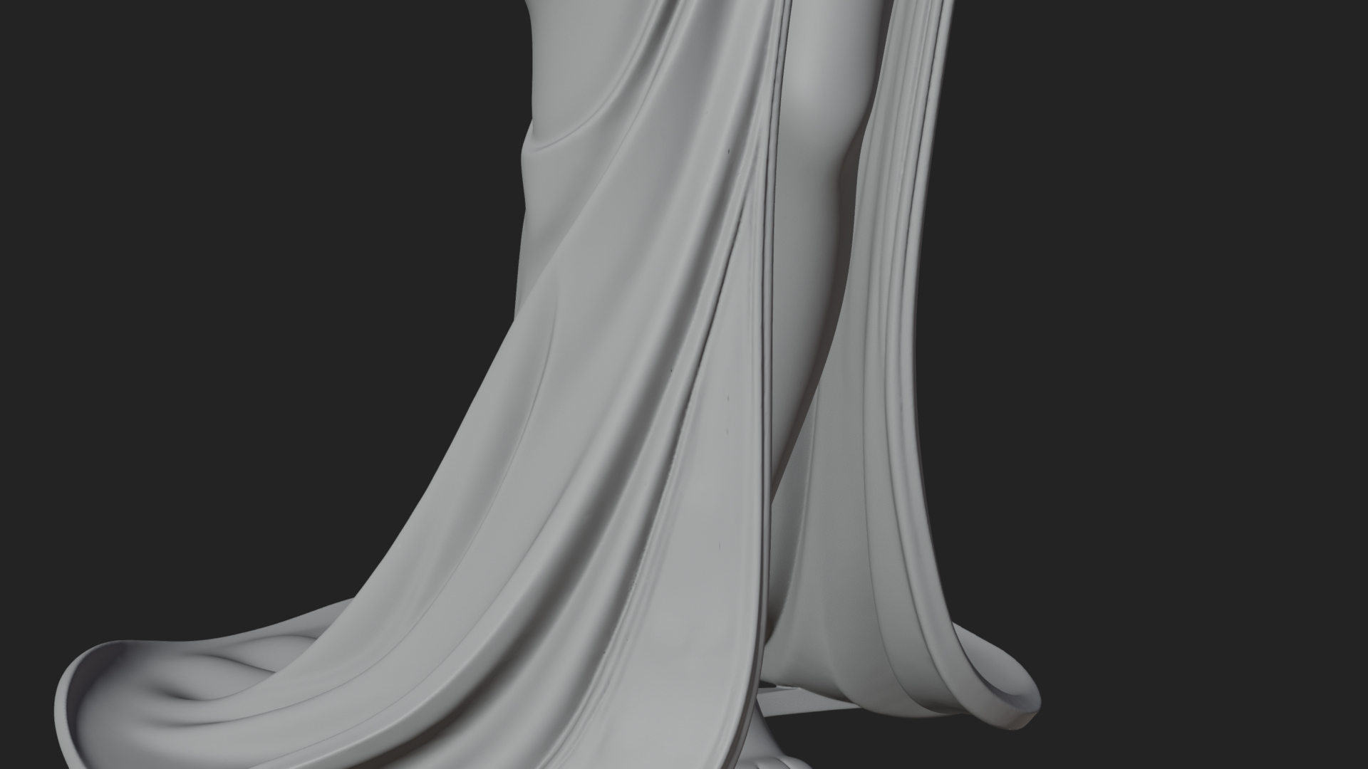 Bastet Cat Goddess Statue Design 4 3D Print Model 3D Model