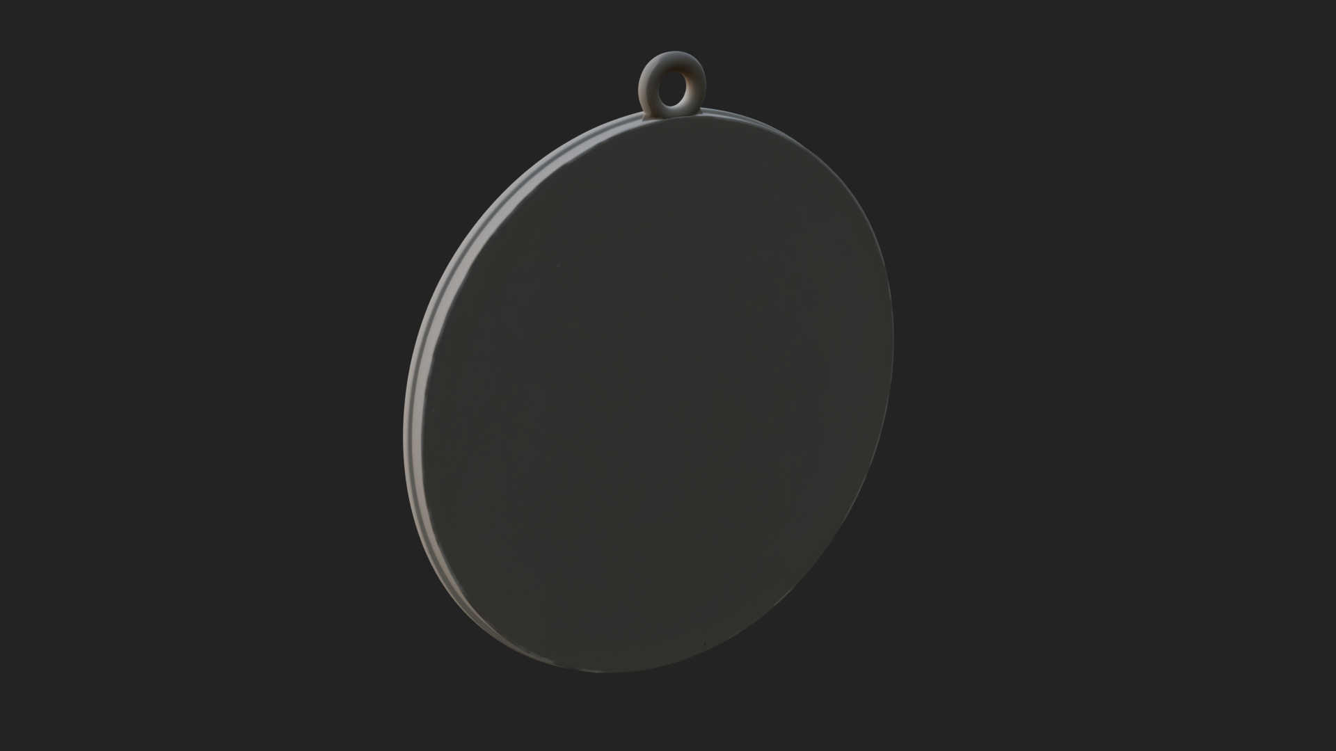 Bearded Saint Oval Relief Plaque Design 1 3D Print Model 3D Model