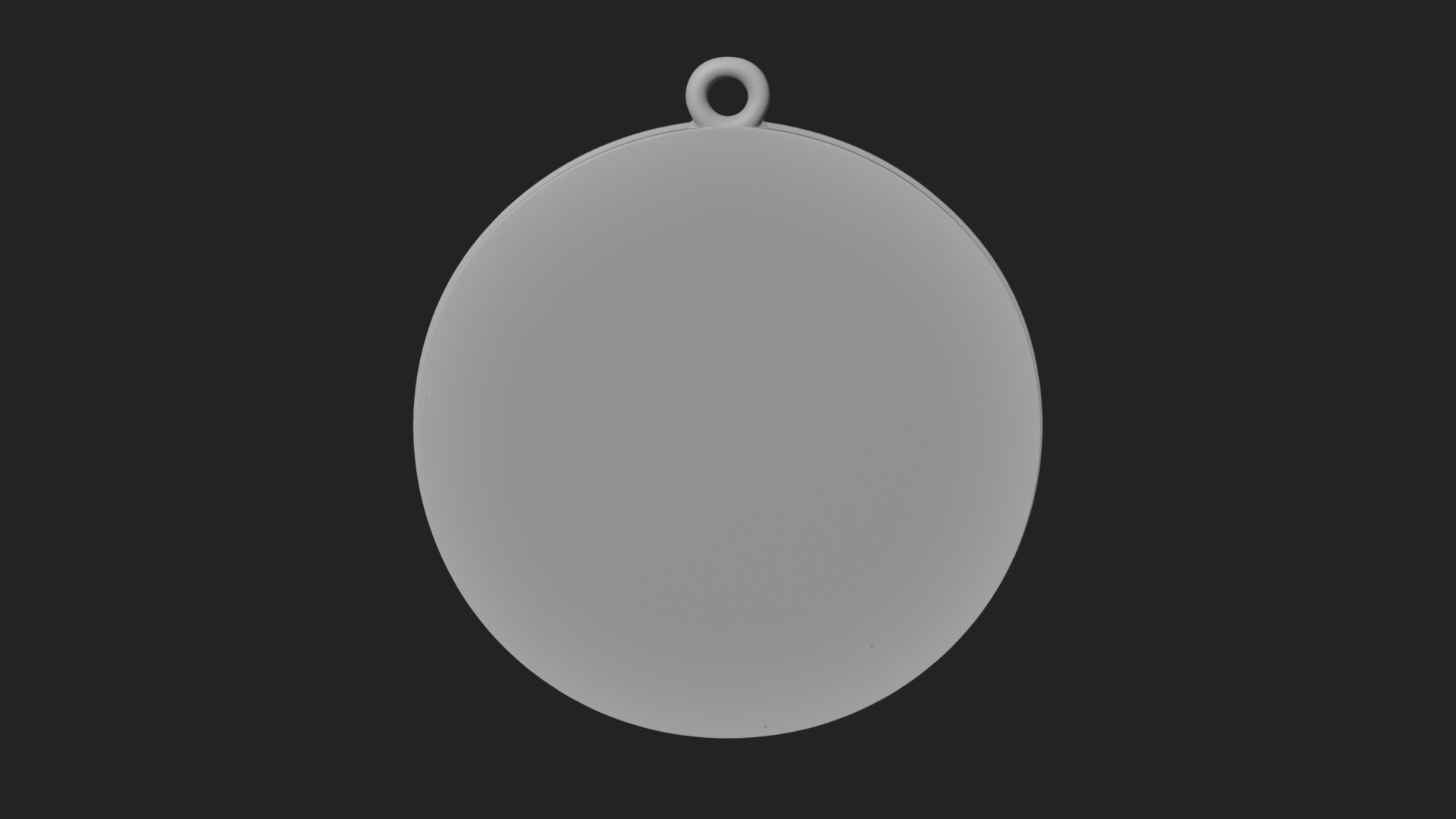 Bearded Saint Oval Relief Plaque Design 1 3D Print Model 3D Model