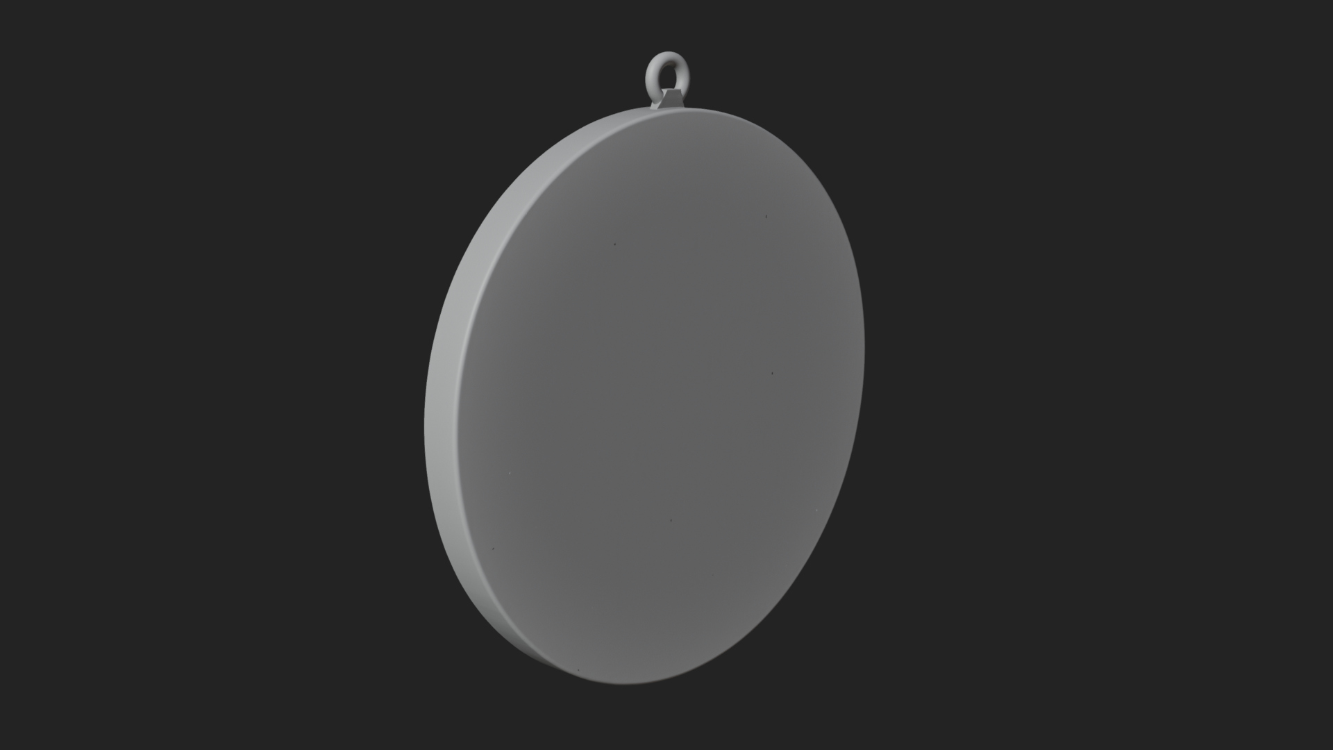 Bearded Saint Oval Relief Plaque Design 2 3D Print Model 3D Model