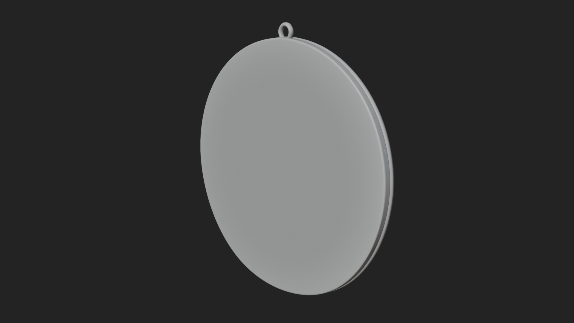Bearded Saint Oval Relief Plaque Design 4 3D Print Model 3D Model