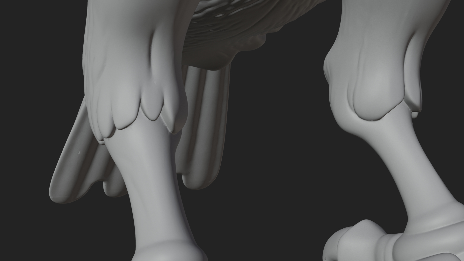 Bird Skull Statue Design 1 3D Print Model 3D Model