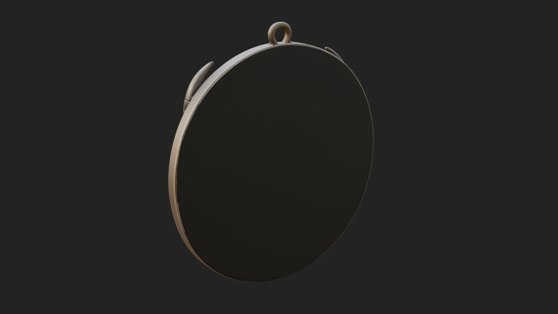 Bison Head Oval Relief Plaque Design 2 3D Print Model 3D Model