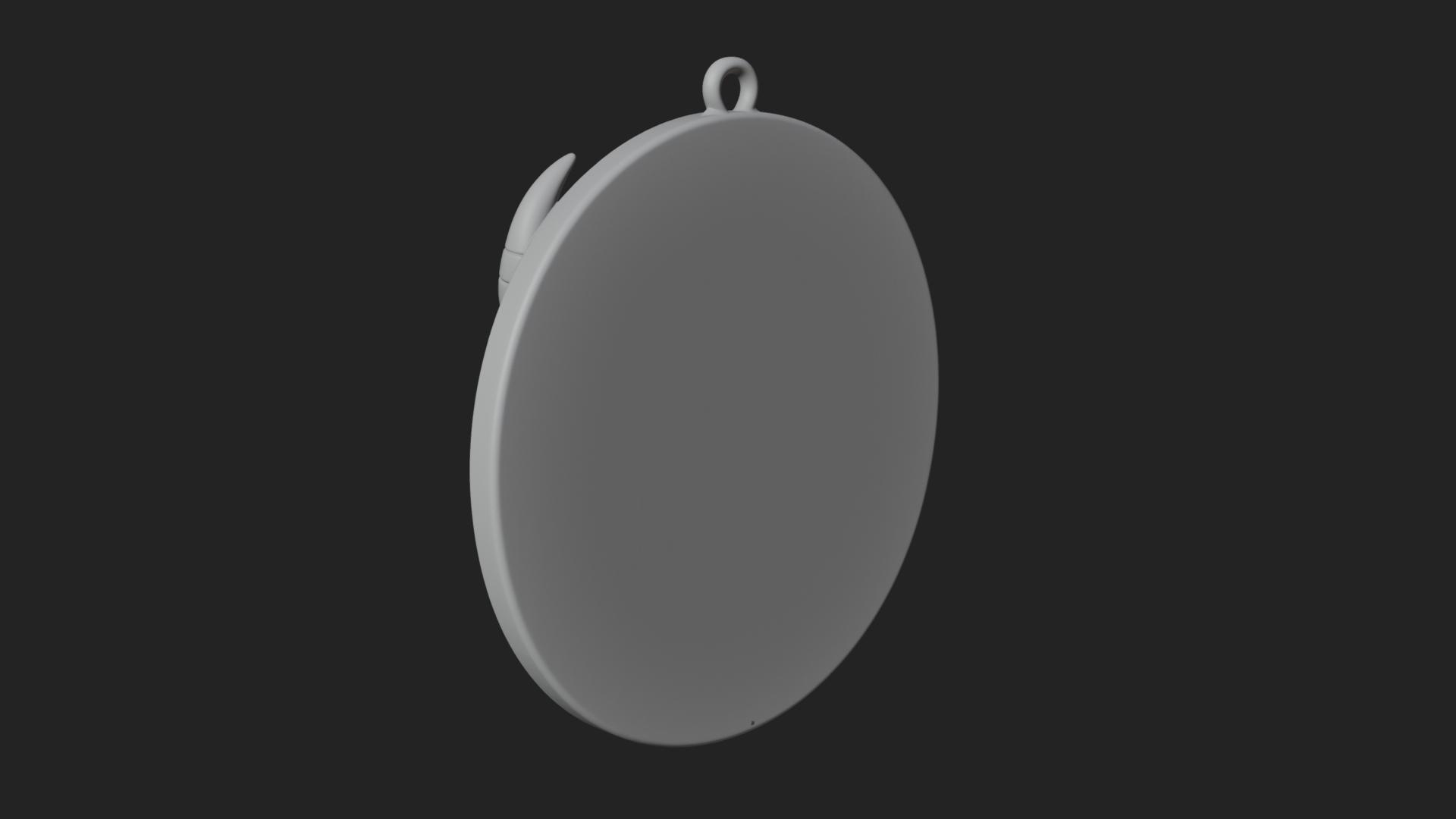 Bison Head Oval Relief Plaque Design 2 3D Print Model 3D Model