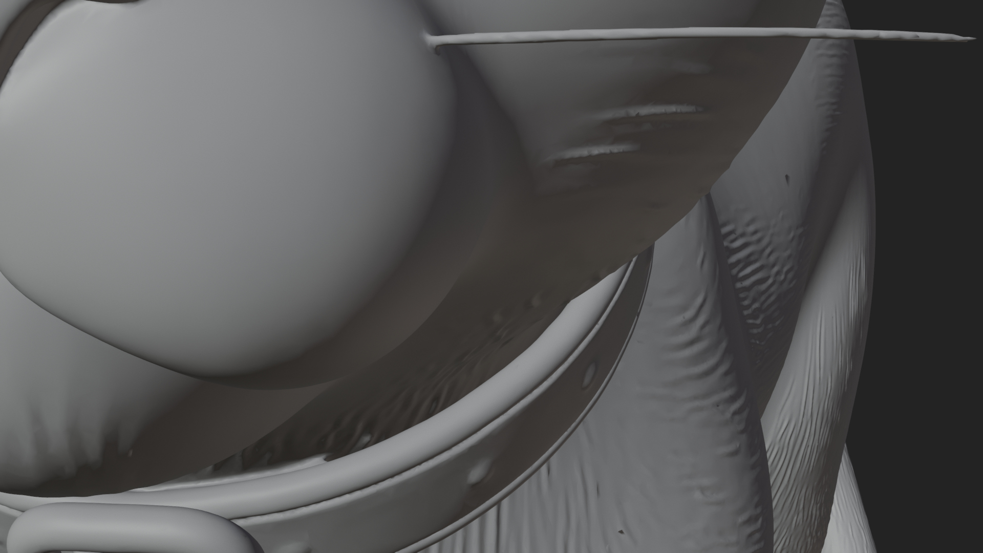 Black Cat Statue Design 1 3D Print Model 3D Model