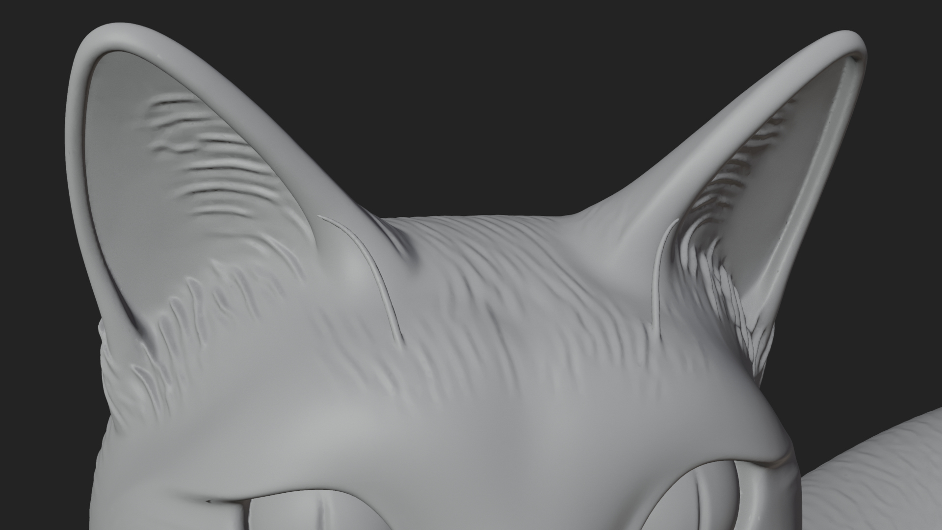 Black Cat Statue Design 3 3D Print Model 3D Model