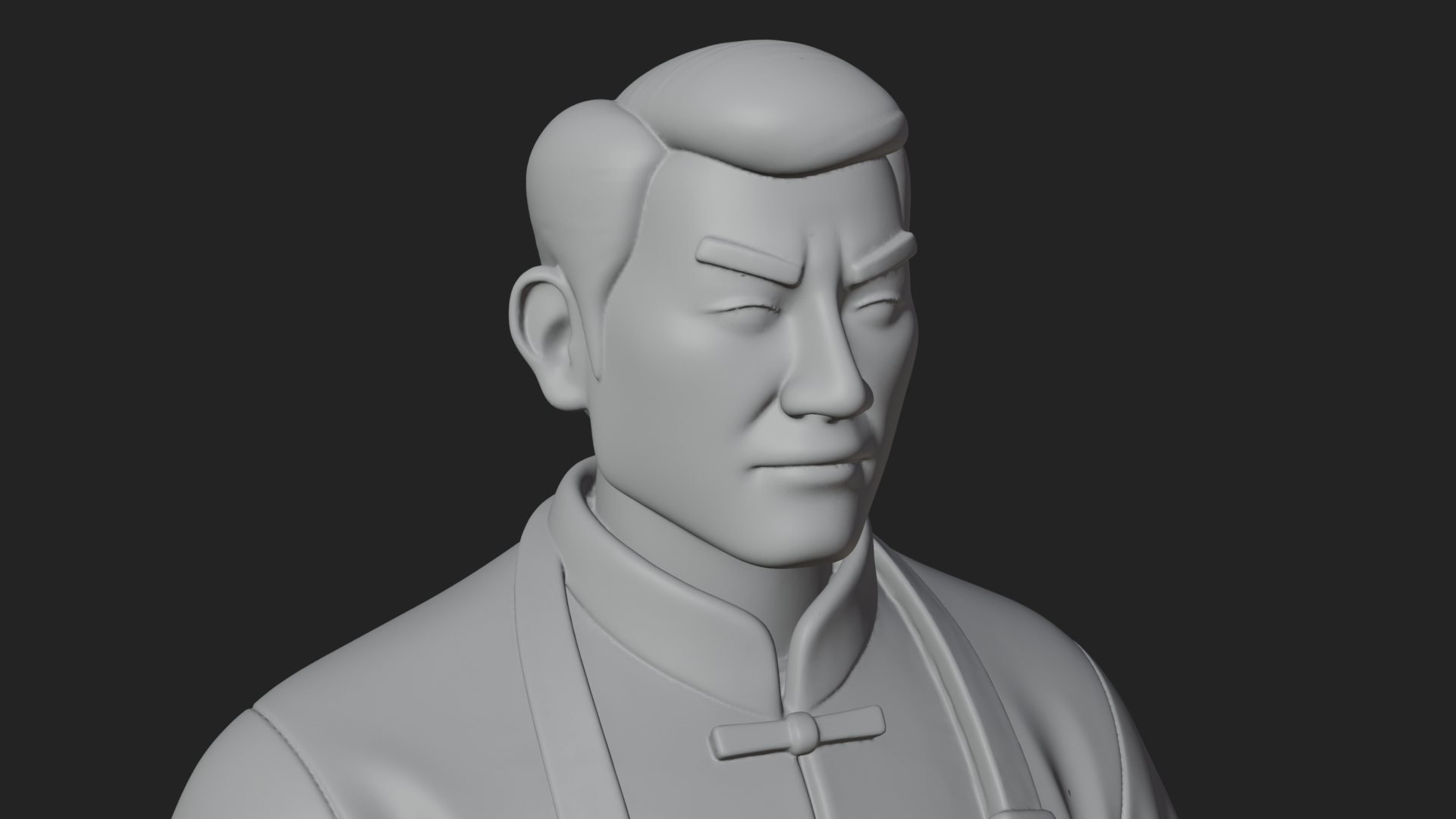 Blacksmith Man Statue Design 13 3D Print Model 3D Model