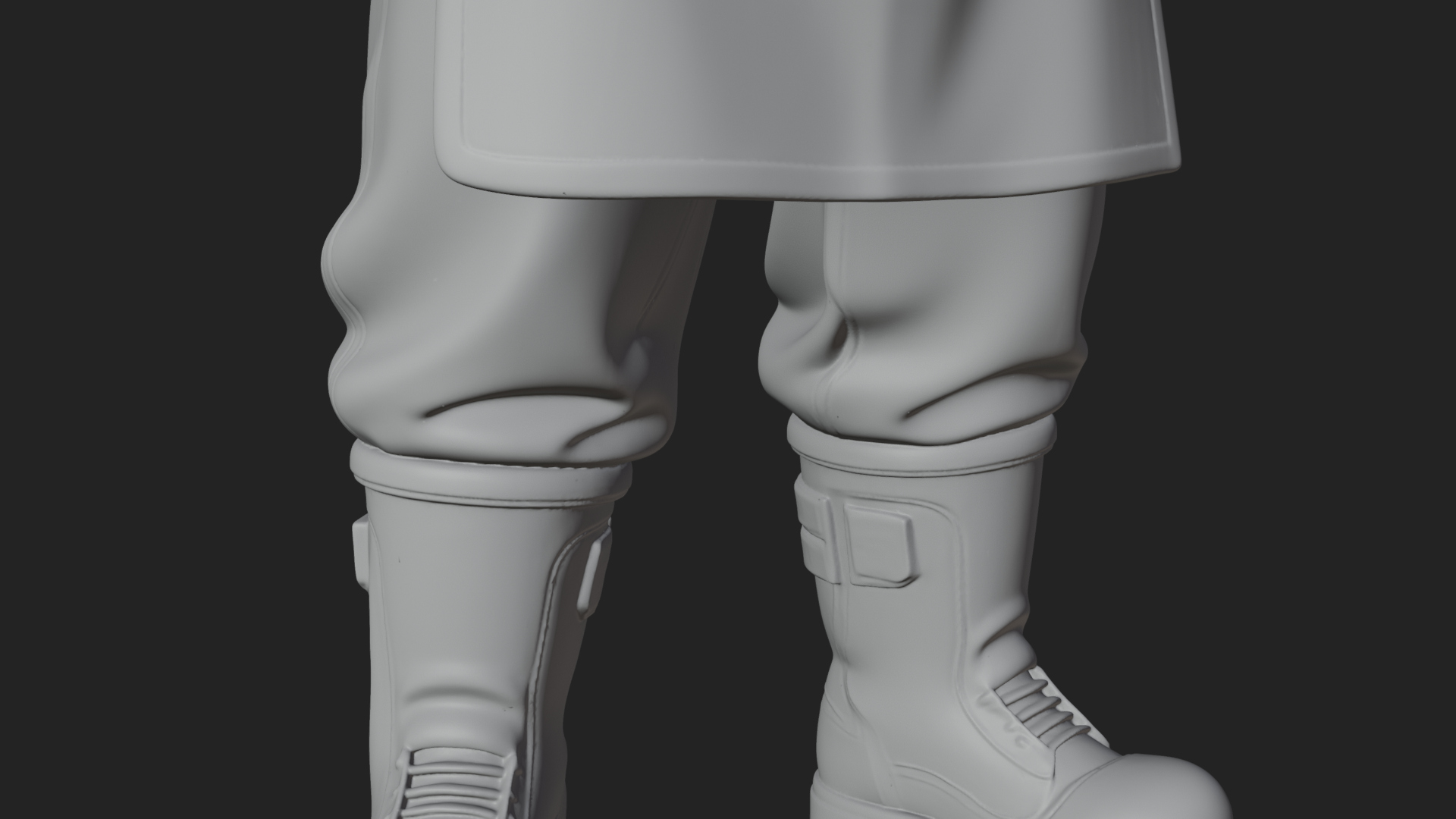 Blacksmith Man Statue Design 13 3D Print Model 3D Model