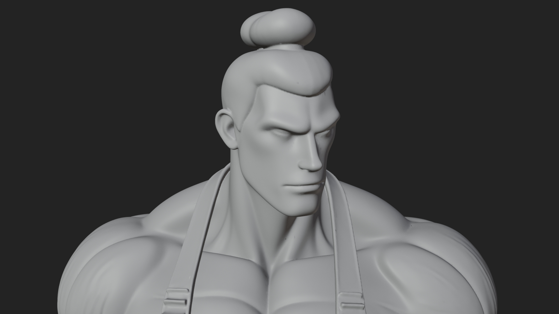 Blacksmith Man Statue Design 14 3D Print Model 3D Model