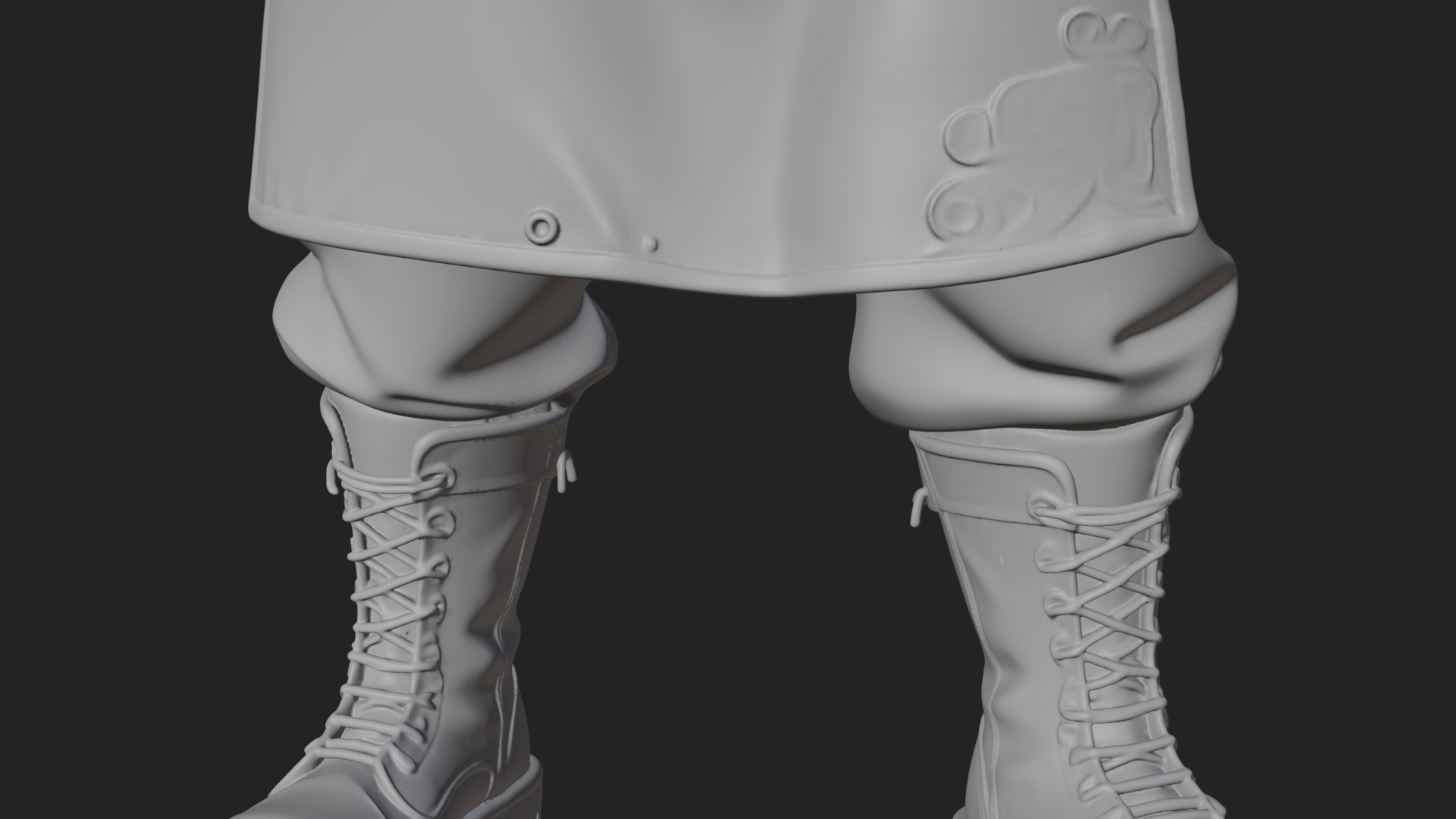 Blacksmith Man Statue Design 14 3D Print Model 3D Model