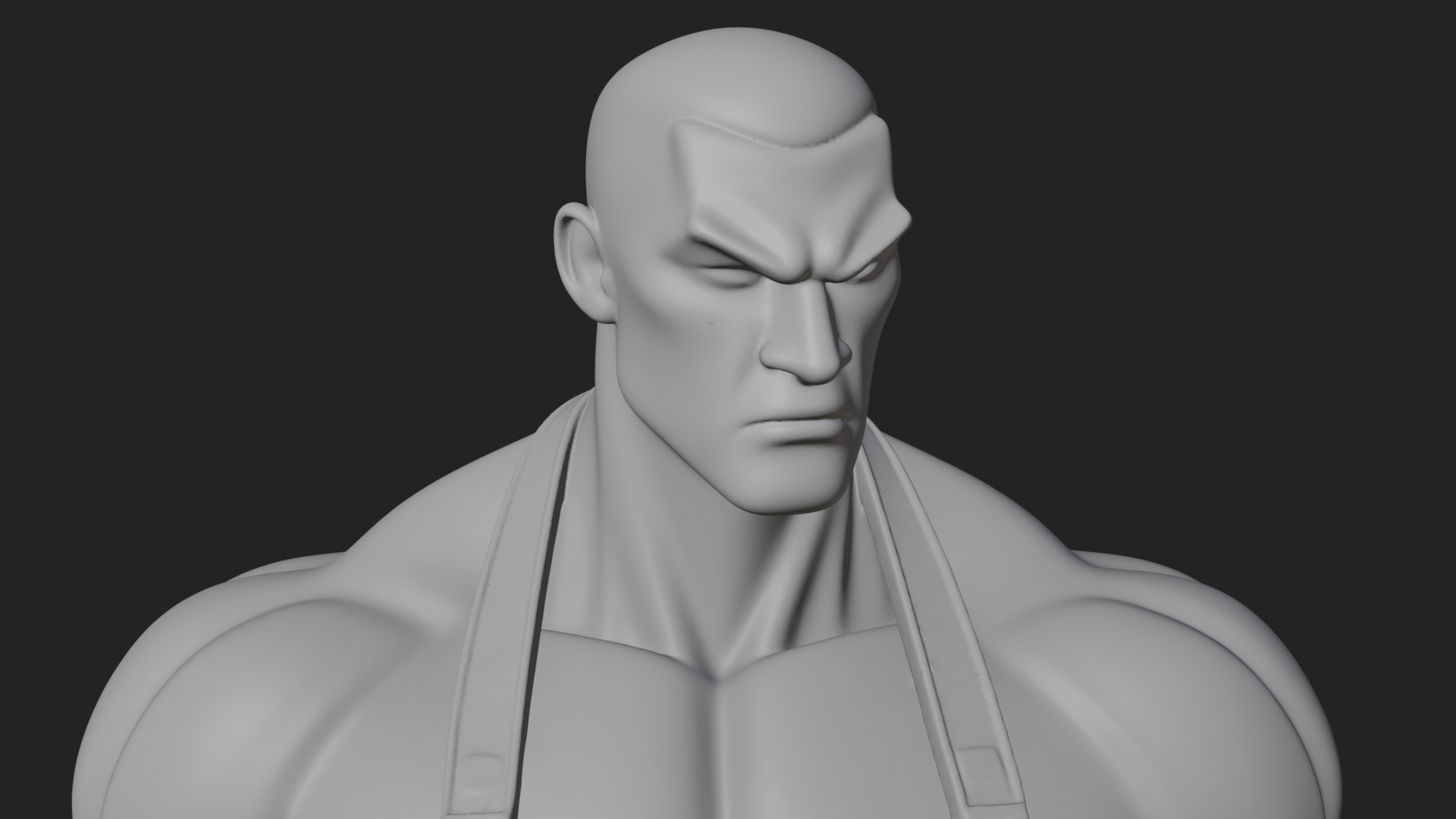 Blacksmith Man Statue Design 15 3D Print Model 3D Model